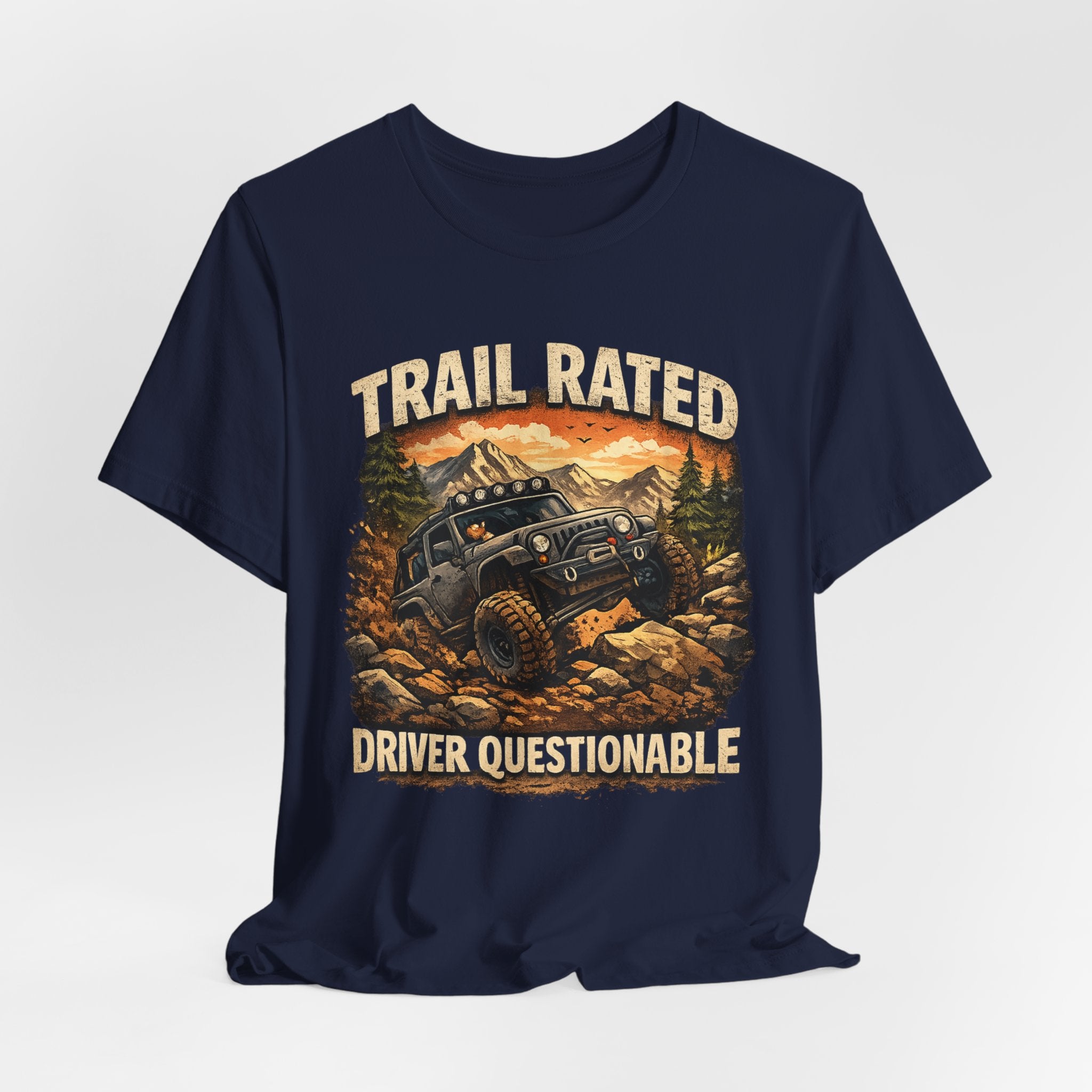 Trail Rated T-Shirt — Off-Road Adventure Graphic Tee