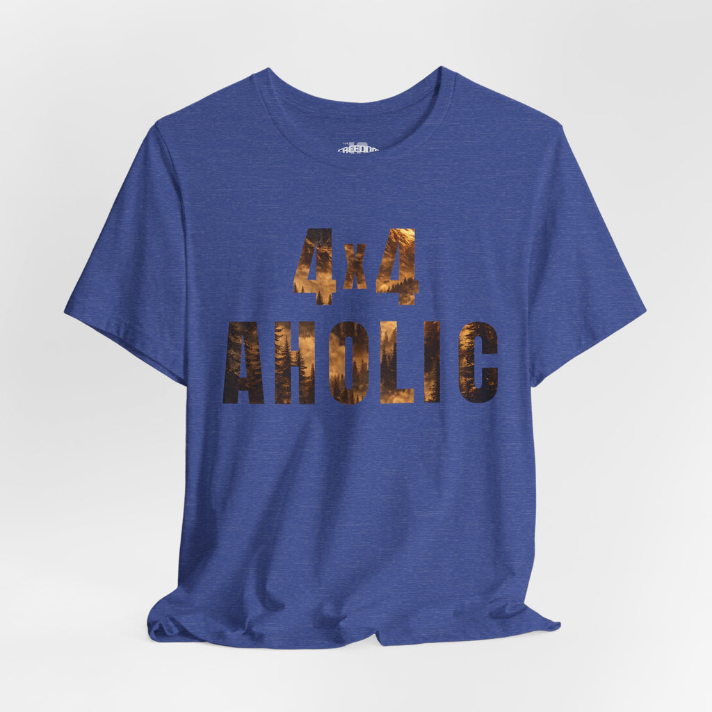4x4 Aholic Tee — Off‑Road 4x4 Enthusiast Graphic T-Shirt