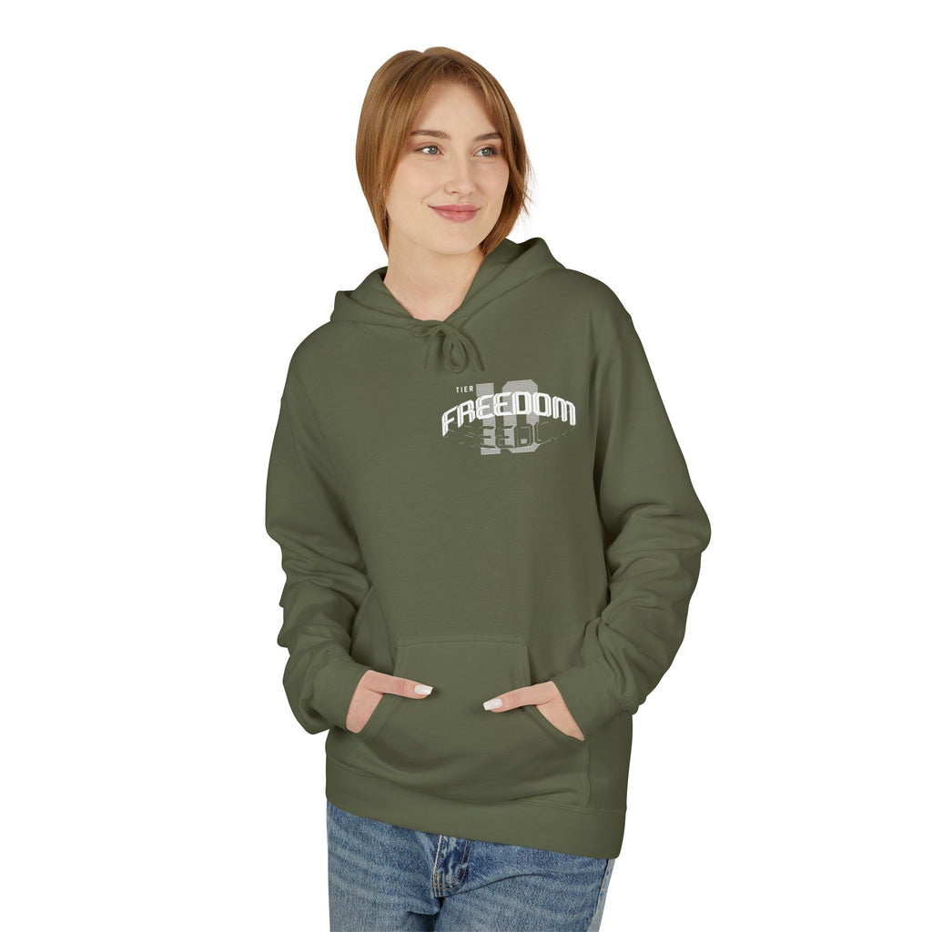 Hoodie — "Where Shit Gets Real" Bold Graphic Pullover