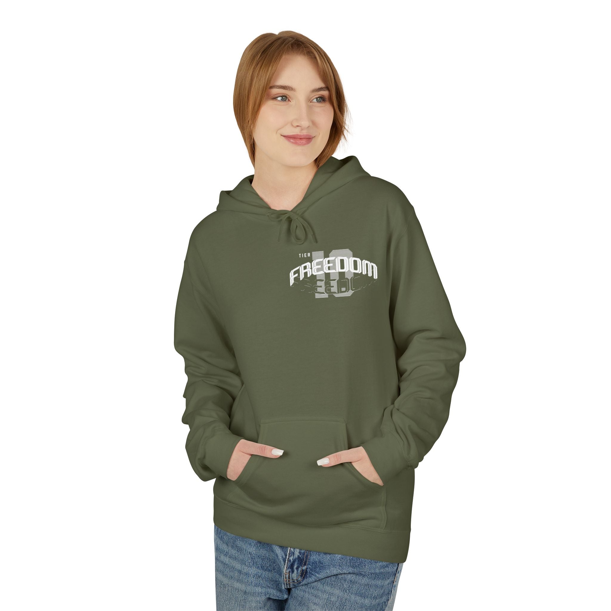 Hoodie — "Where Shit Gets Real" Bold Graphic Pullover