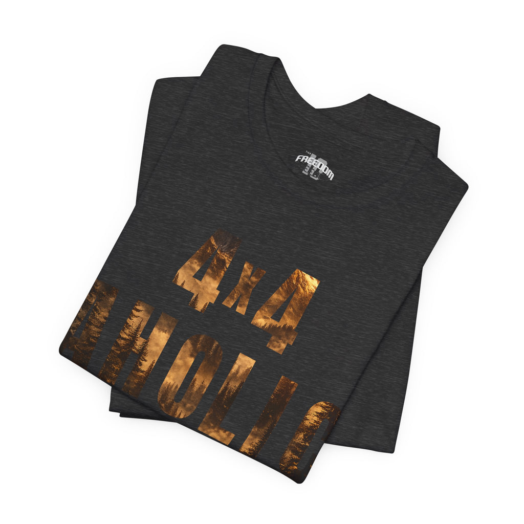 4x4 Aholic Tee — Off‑Road 4x4 Enthusiast Graphic T-Shirt