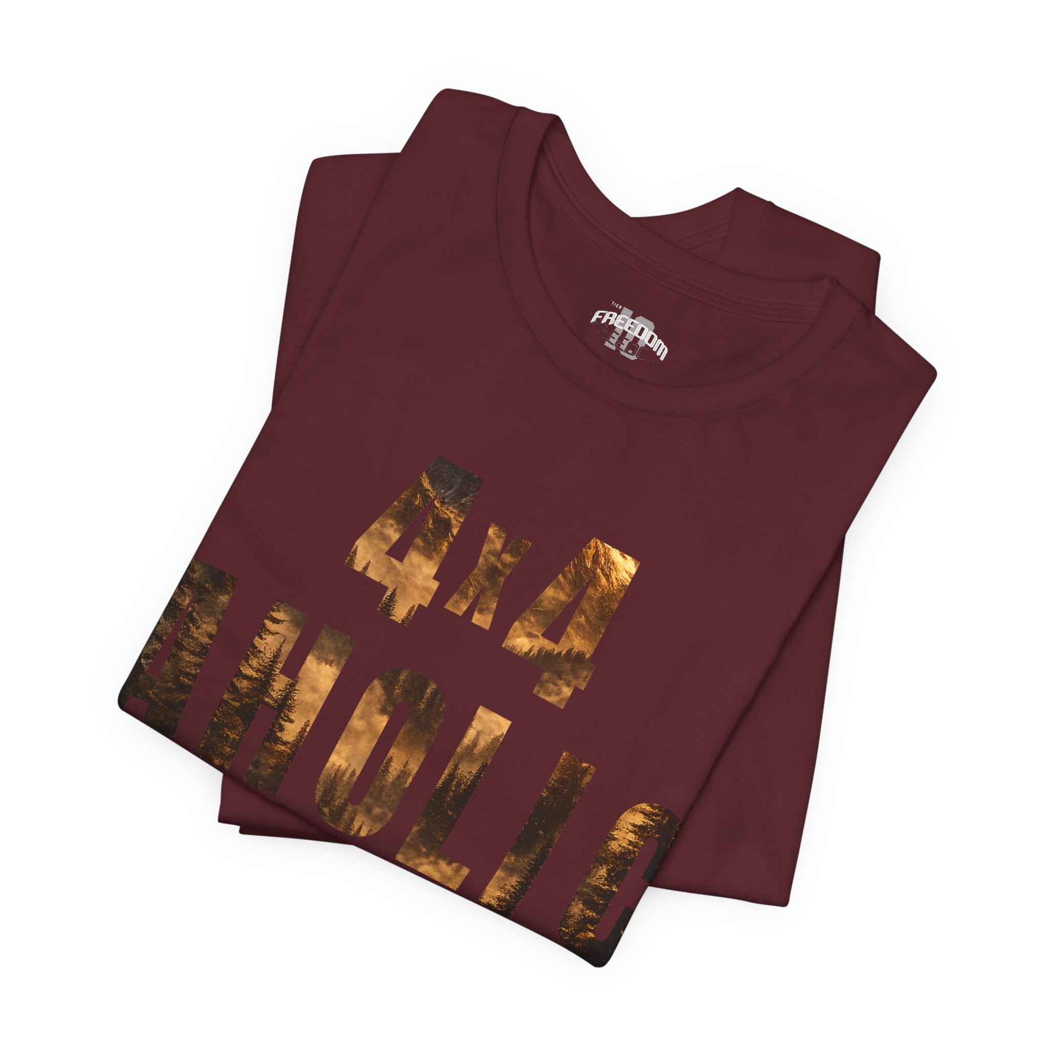 4x4 Aholic Tee — Off‑Road 4x4 Enthusiast Graphic T-Shirt