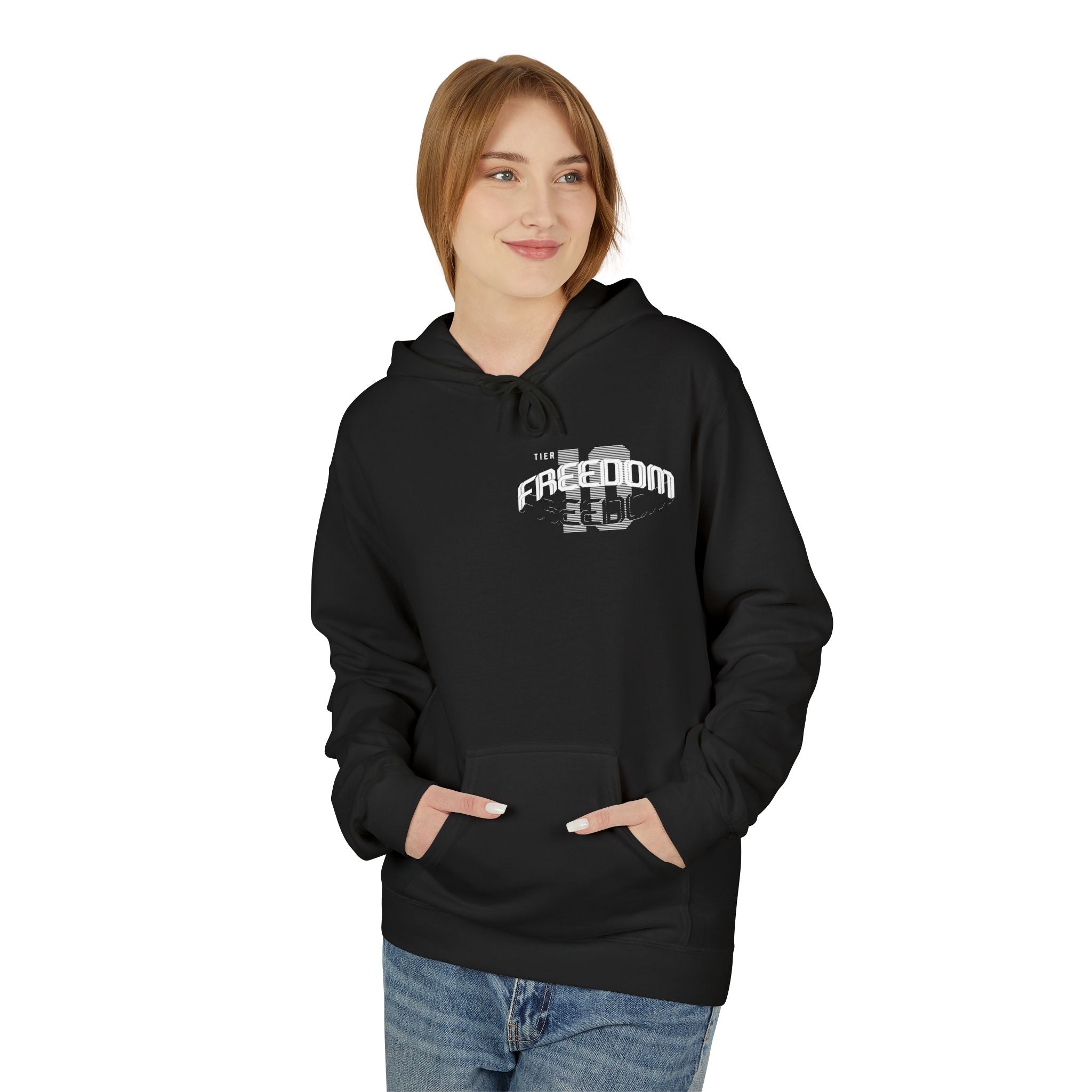 Hoodie — "Where Shit Gets Real" Bold Graphic Pullover
