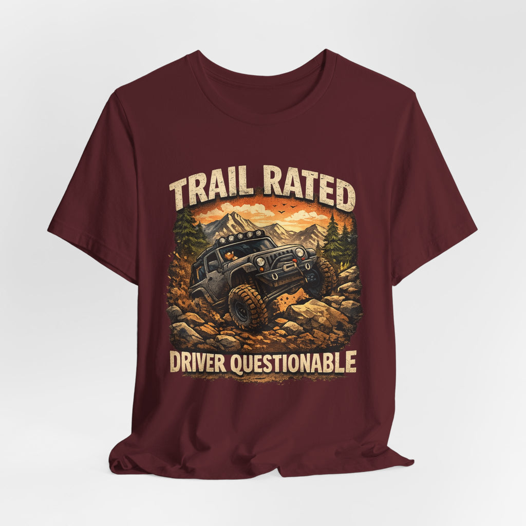 Trail Rated T-Shirt — Off-Road Adventure Graphic Tee
