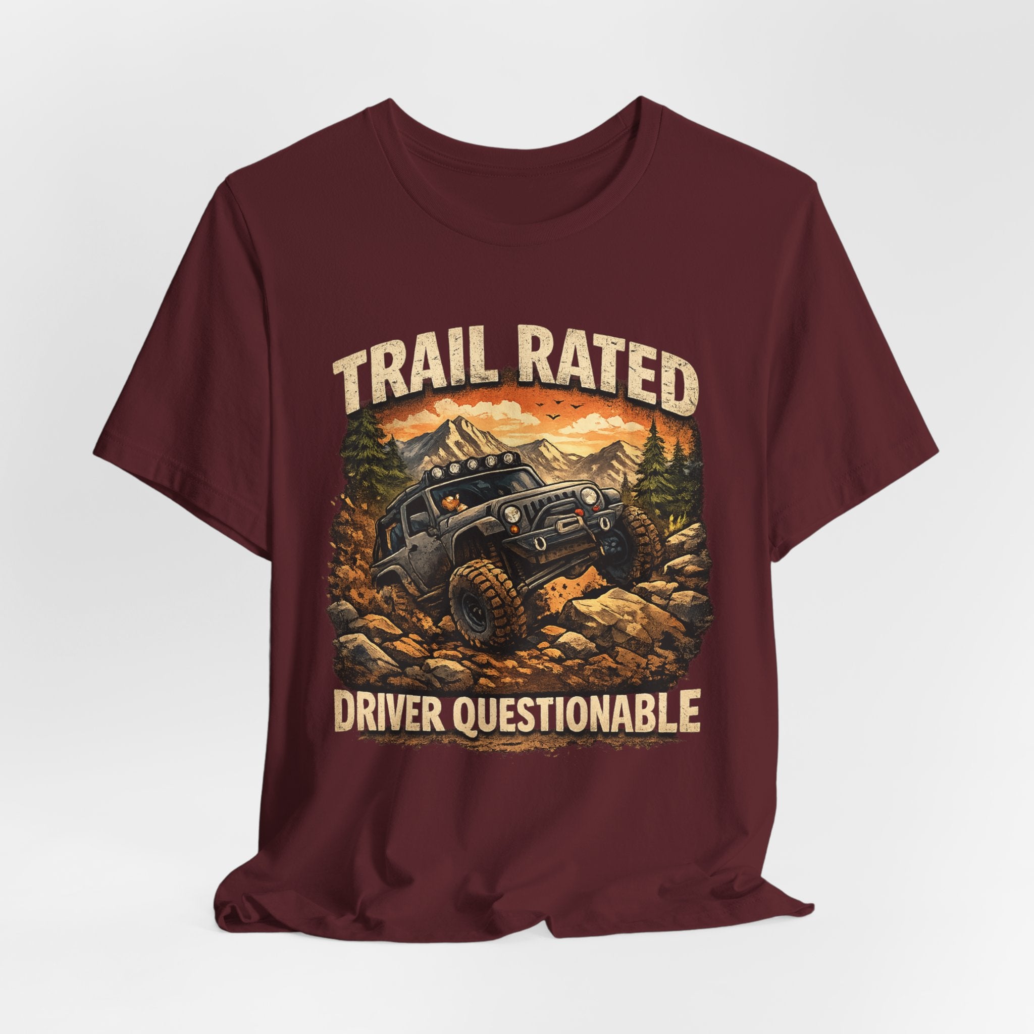 Trail Rated T-Shirt — Off-Road Adventure Graphic Tee