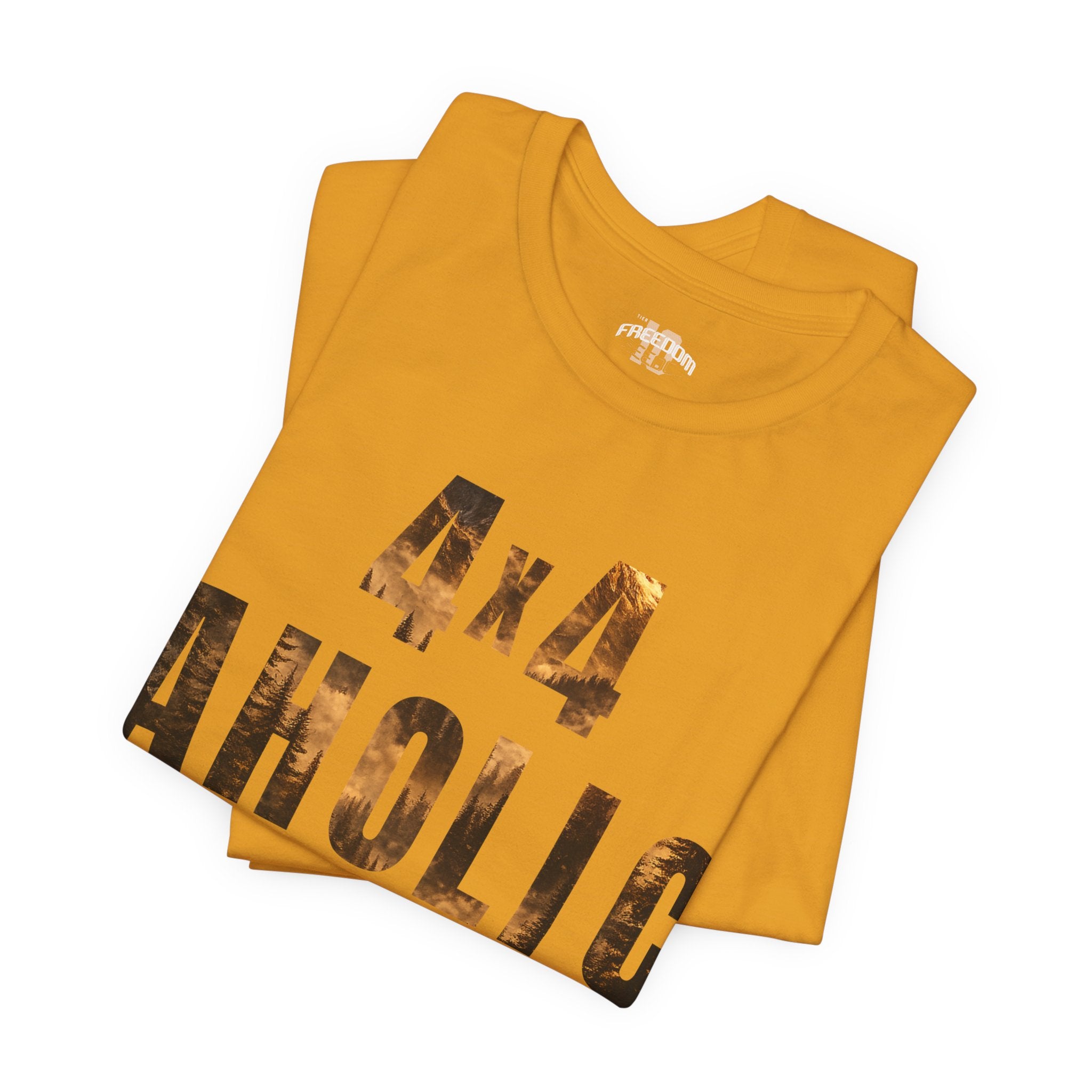 4x4 Aholic Tee — Off‑Road 4x4 Enthusiast Graphic T-Shirt