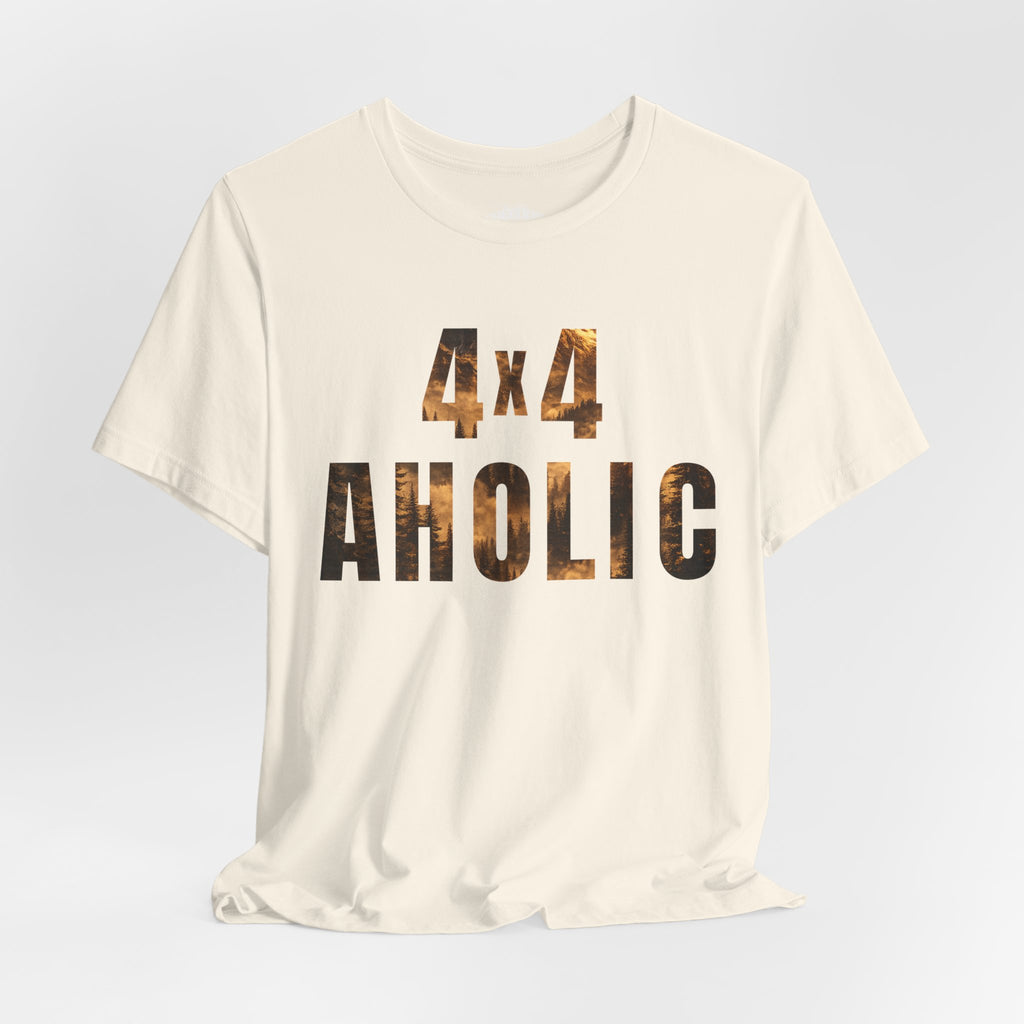 4x4 Aholic Tee — Off‑Road 4x4 Enthusiast Graphic T-Shirt