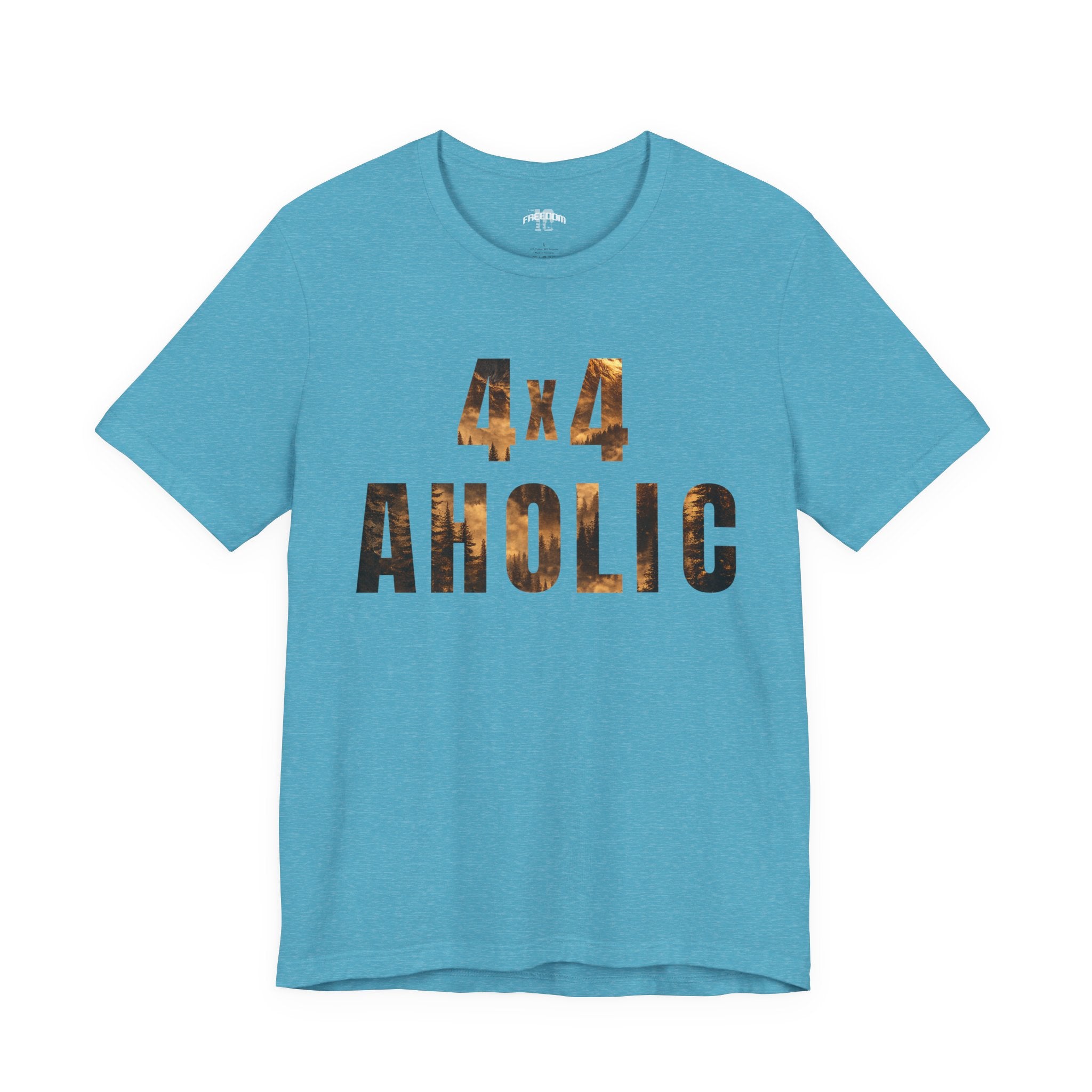 4x4 Aholic Tee — Off‑Road 4x4 Enthusiast Graphic T-Shirt
