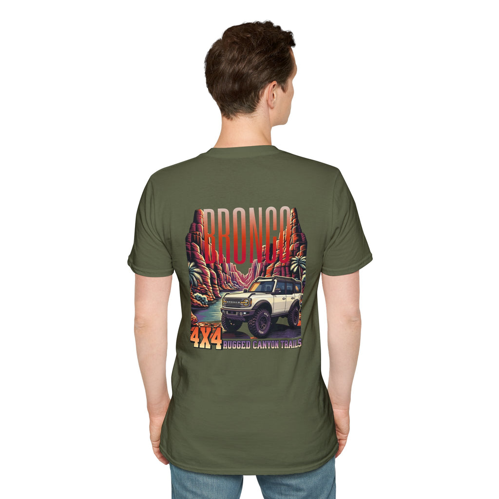 Bronco 4x4 T-Shirt — Outdoor Travel Graphic Tee