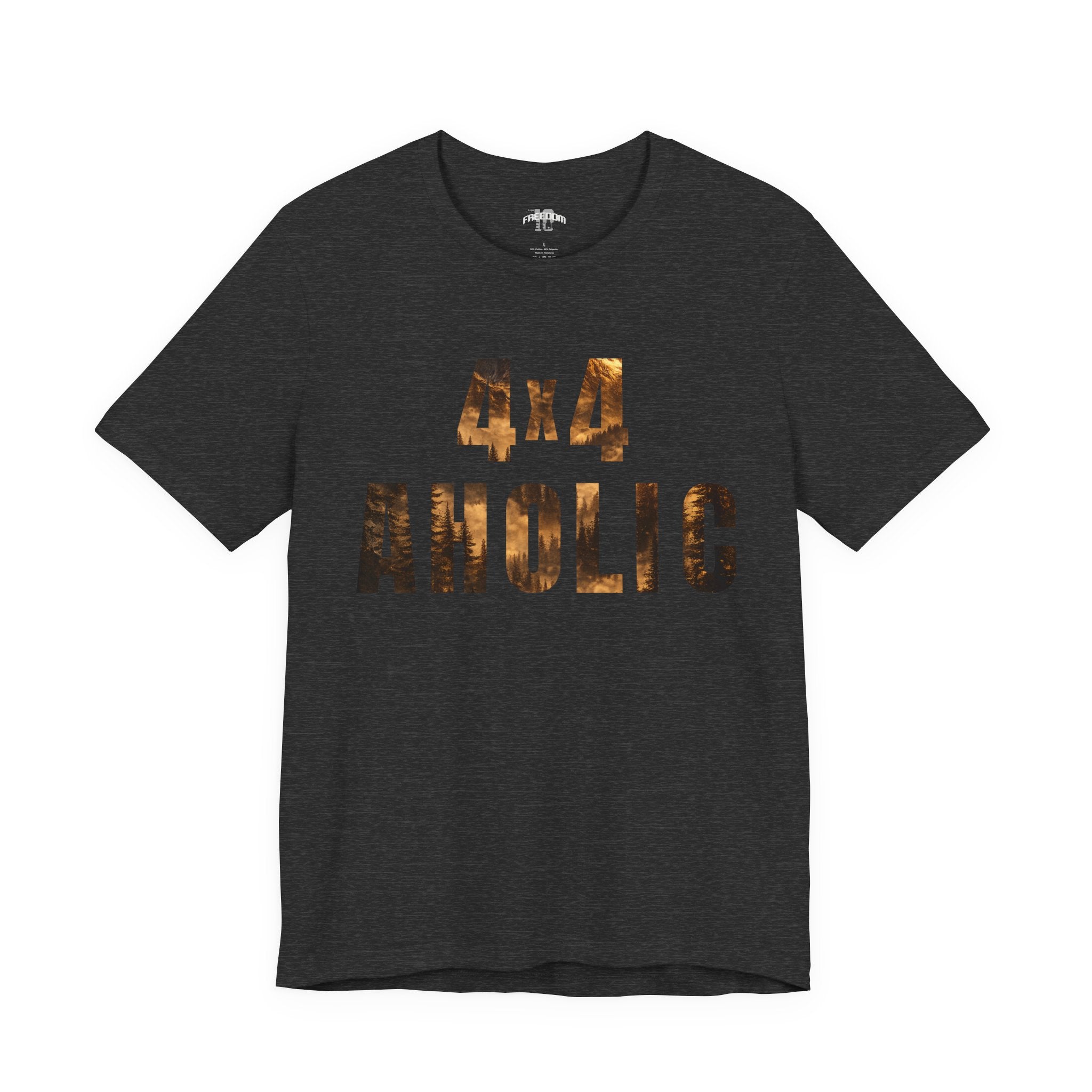 4x4 Aholic Tee — Off‑Road 4x4 Enthusiast Graphic T-Shirt