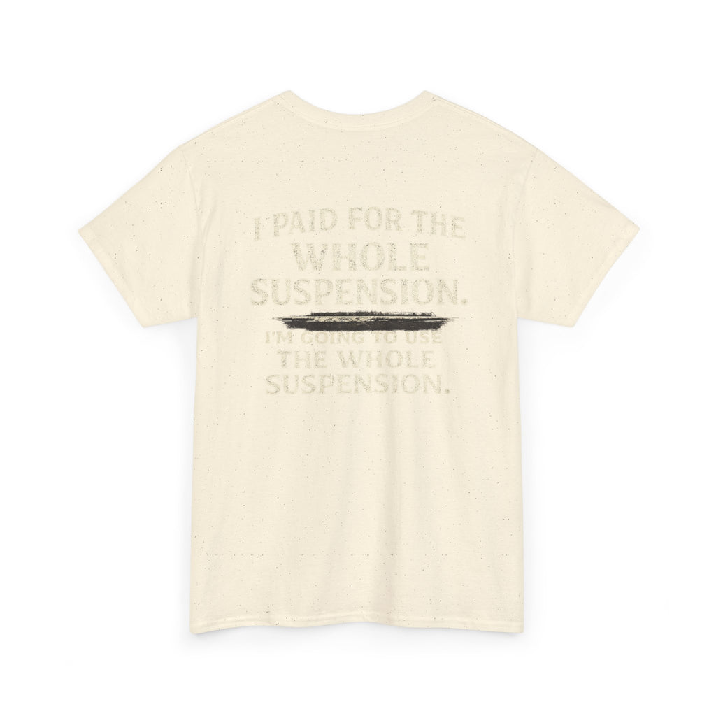 Using whole suspension Tee