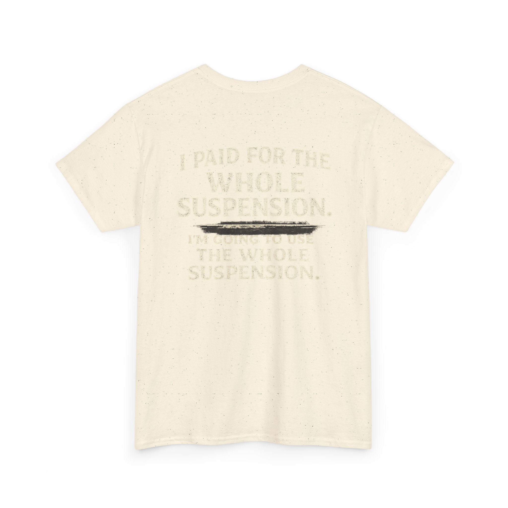 Using whole suspension Tee