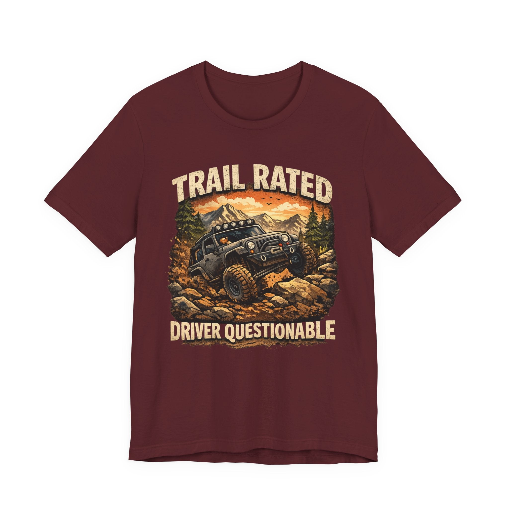 Trail Rated T-Shirt — Off-Road Adventure Graphic Tee
