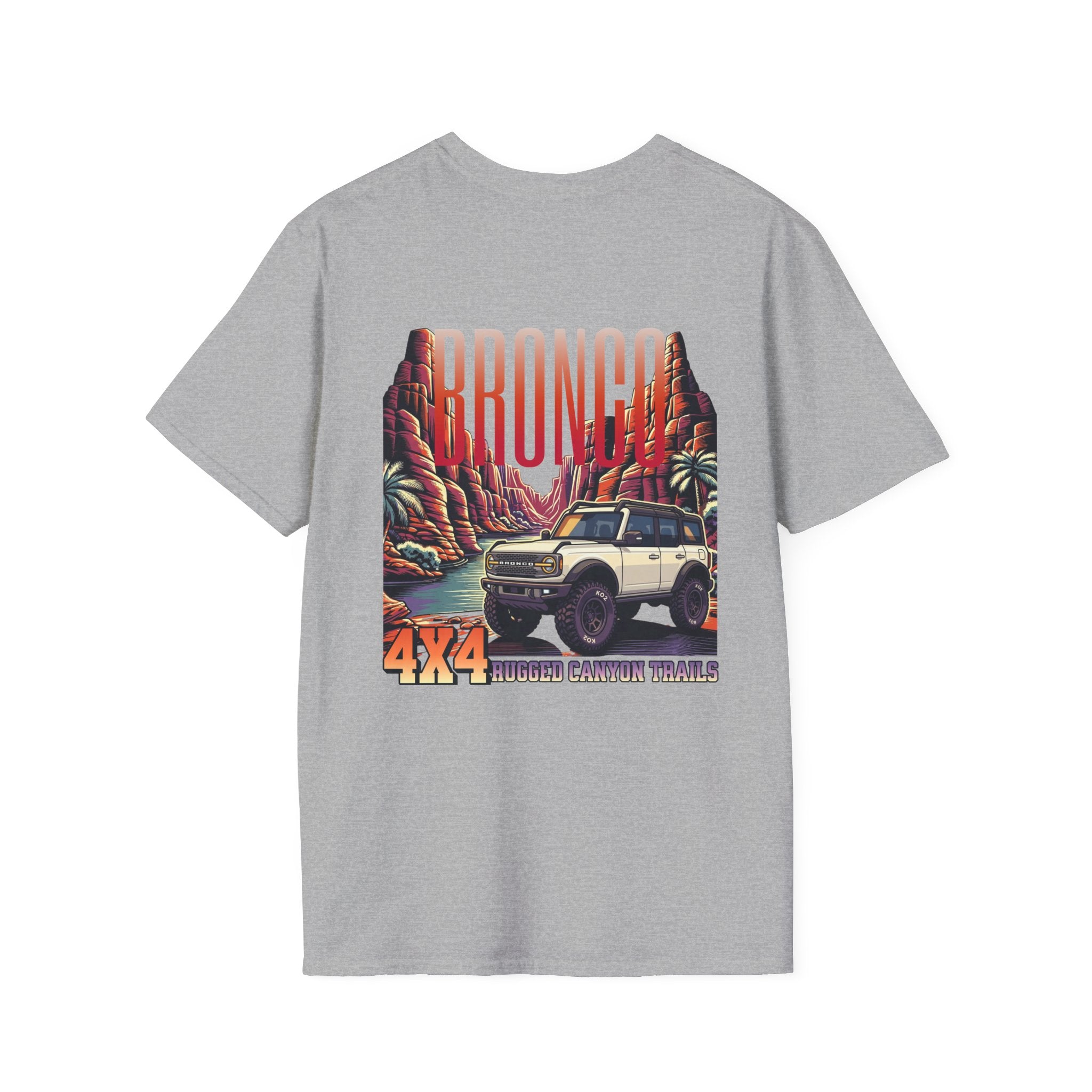 Bronco 4x4 T-Shirt — Outdoor Travel Graphic Tee
