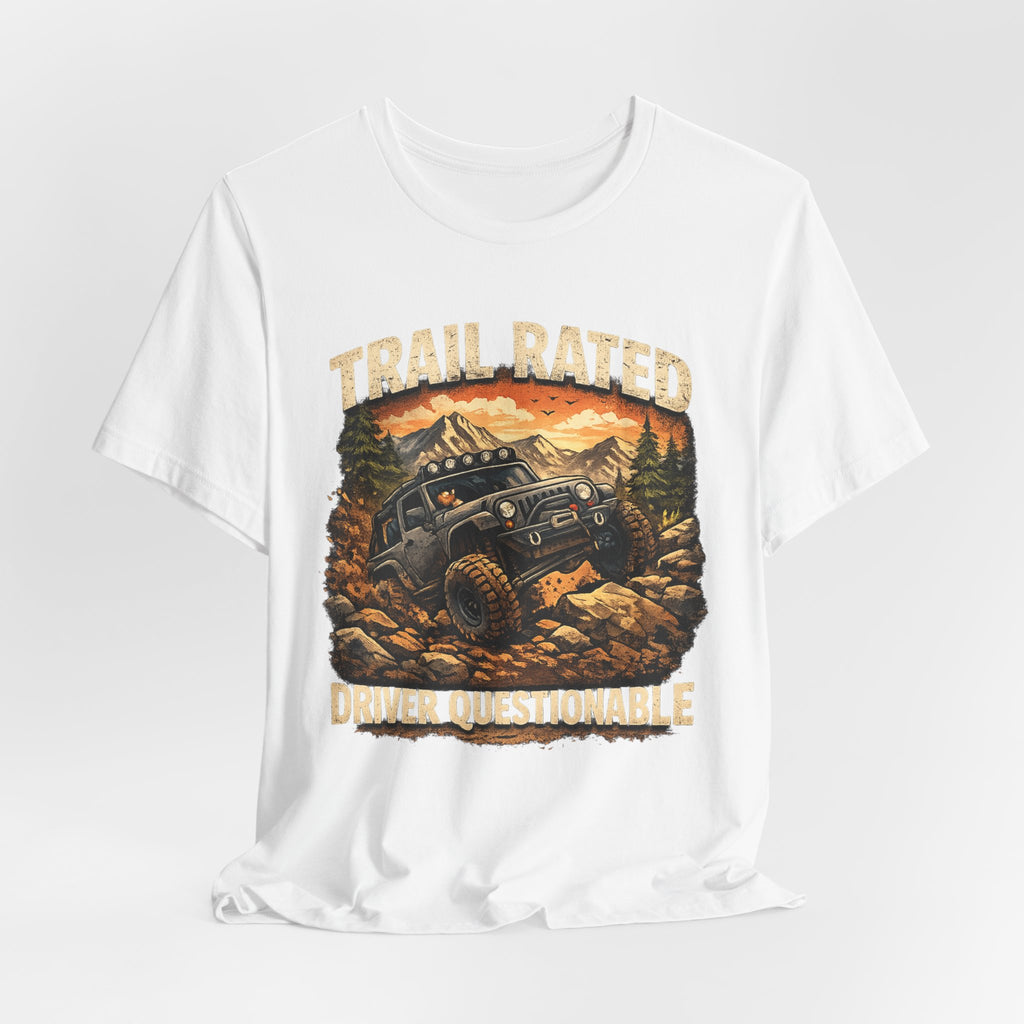 Trail Rated T-Shirt — Off-Road Adventure Graphic Tee