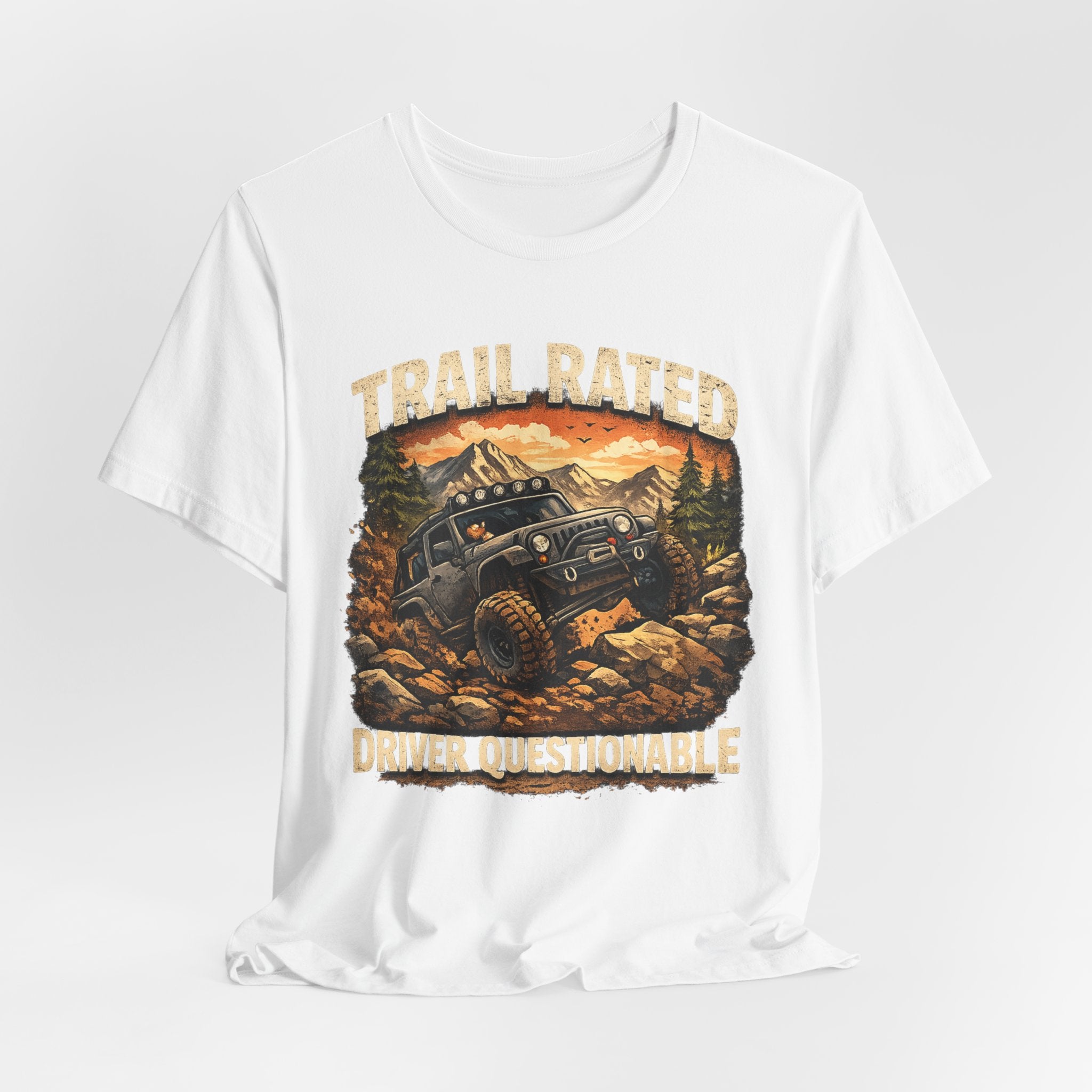 Trail Rated T-Shirt — Off-Road Adventure Graphic Tee