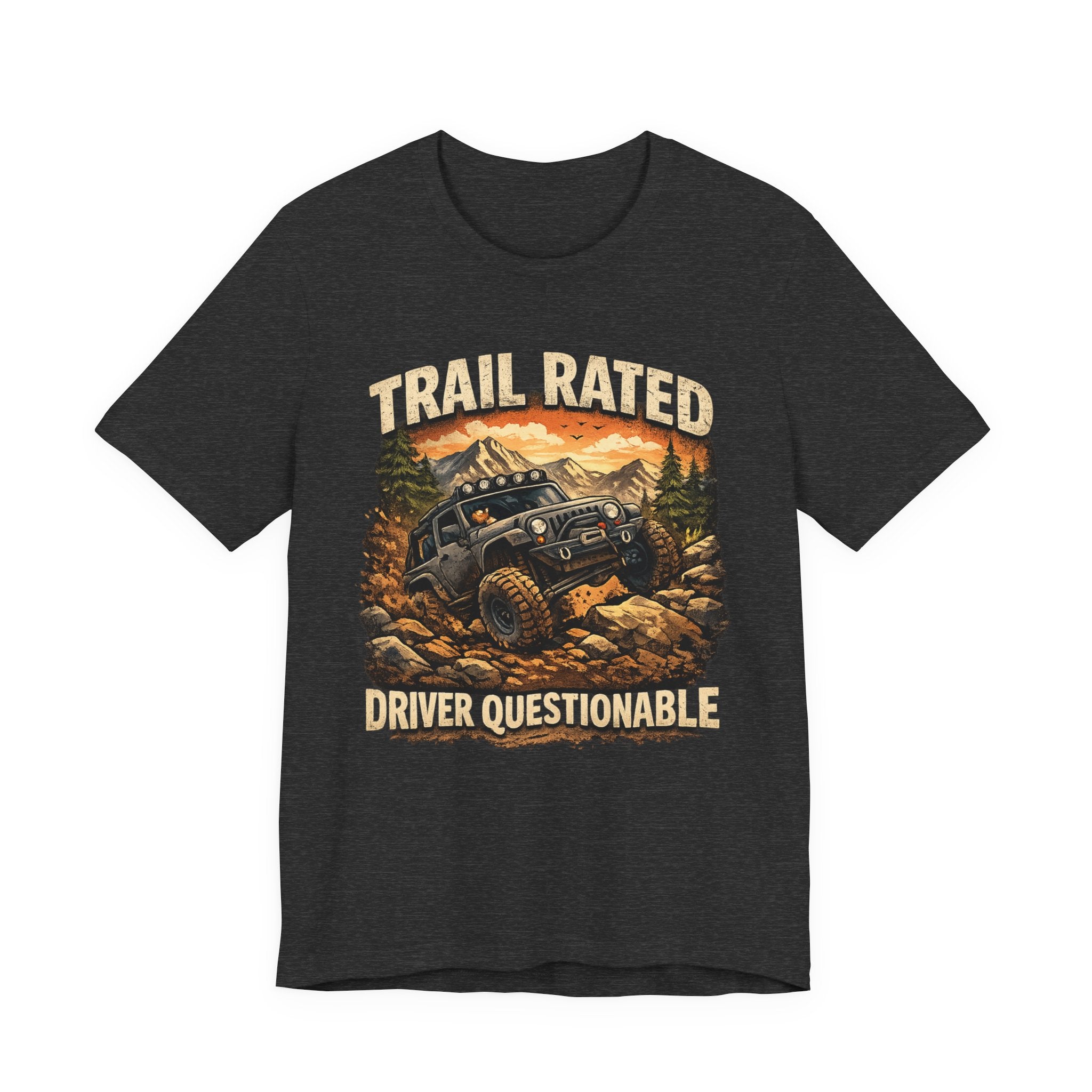 Trail Rated T-Shirt — Off-Road Adventure Graphic Tee