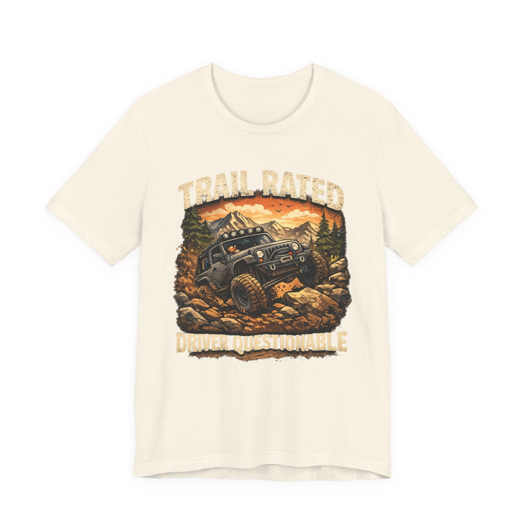 Trail Rated T-Shirt — Off-Road Adventure Graphic Tee