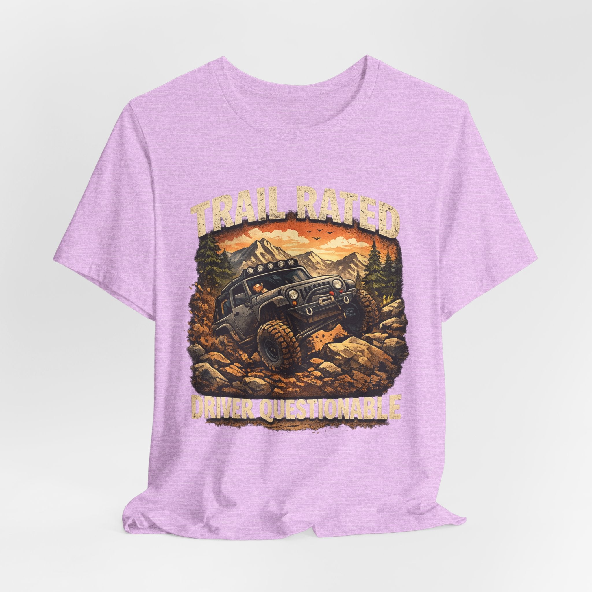 Trail Rated T-Shirt — Off-Road Adventure Graphic Tee