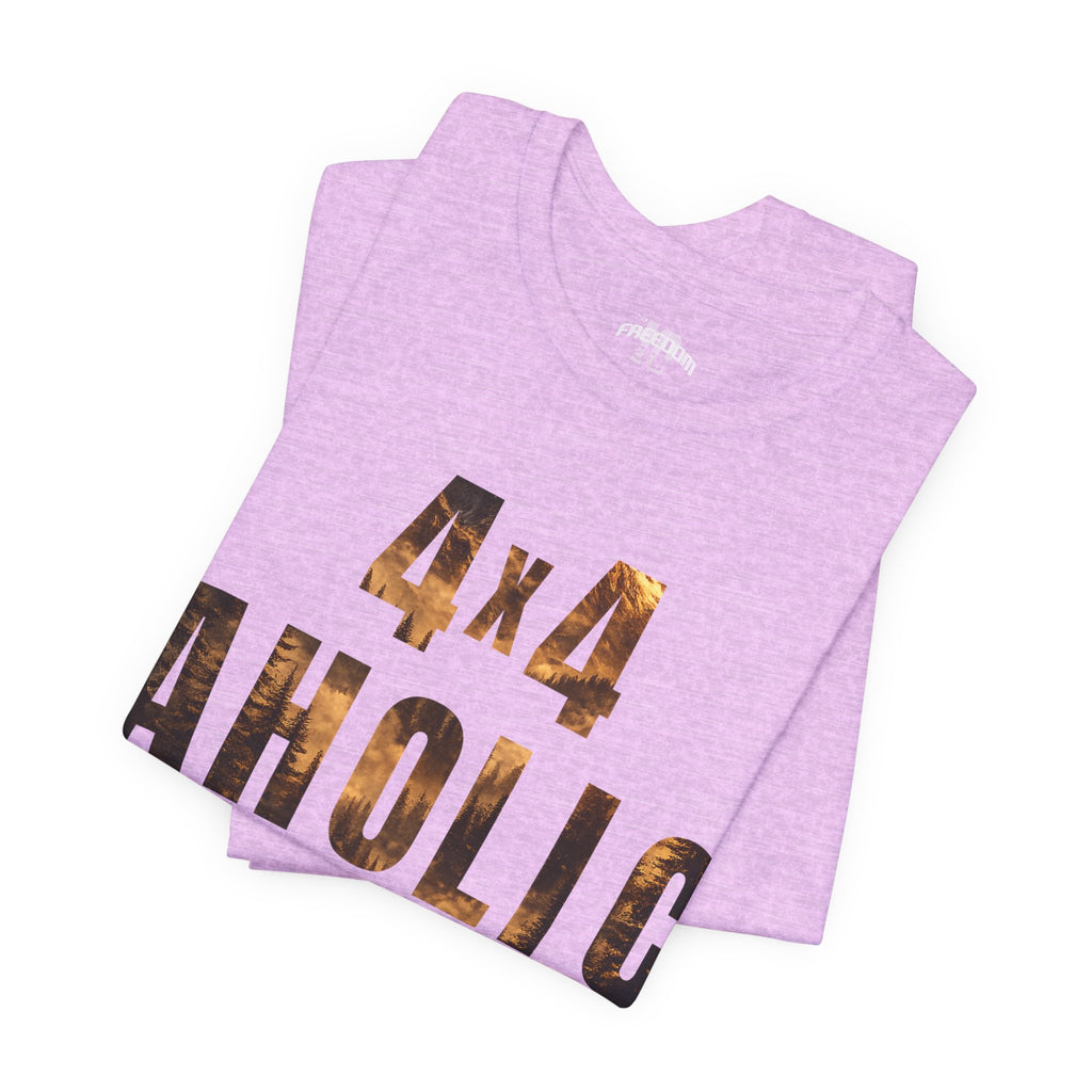4x4 Aholic Tee — Off‑Road 4x4 Enthusiast Graphic T-Shirt
