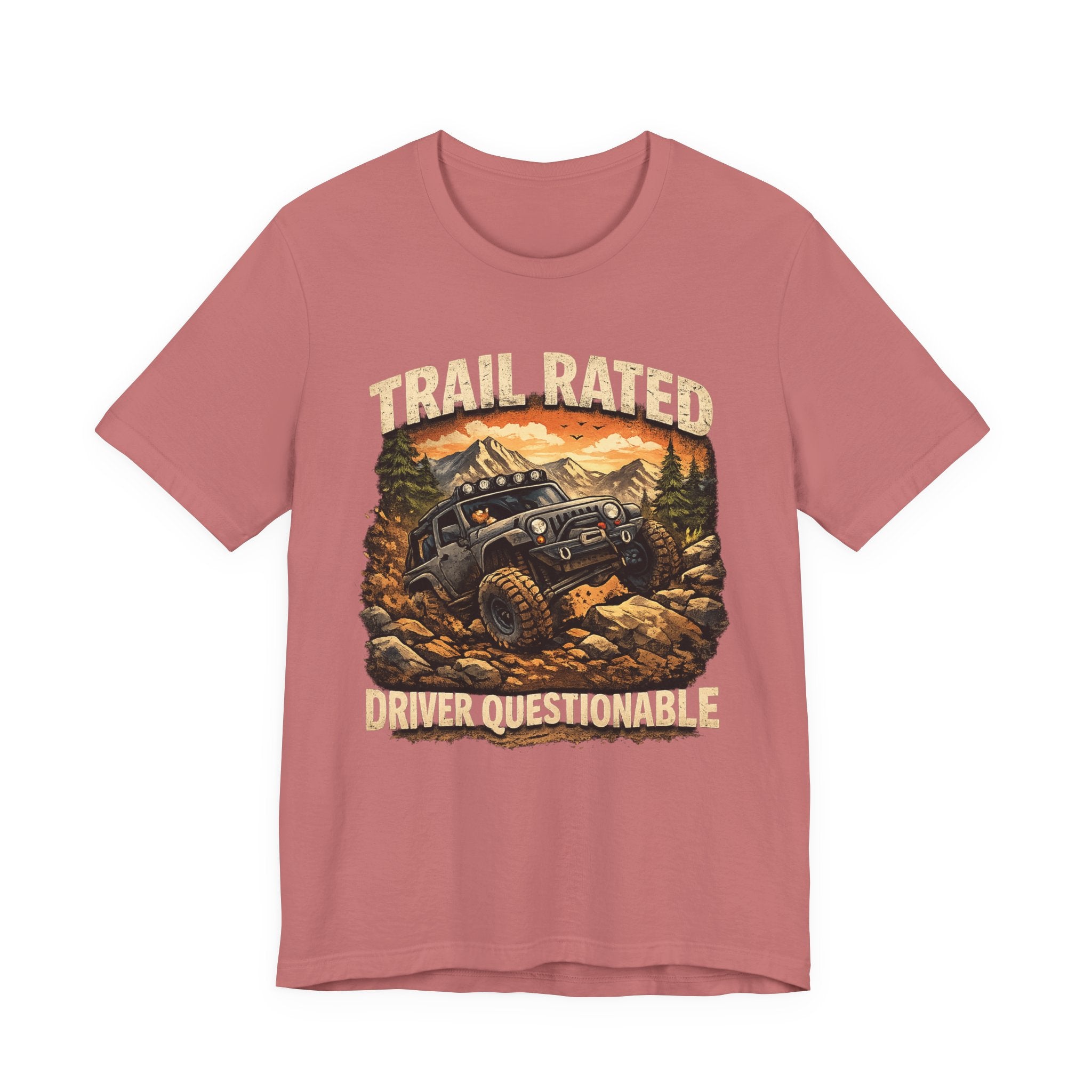 Trail Rated T-Shirt — Off-Road Adventure Graphic Tee