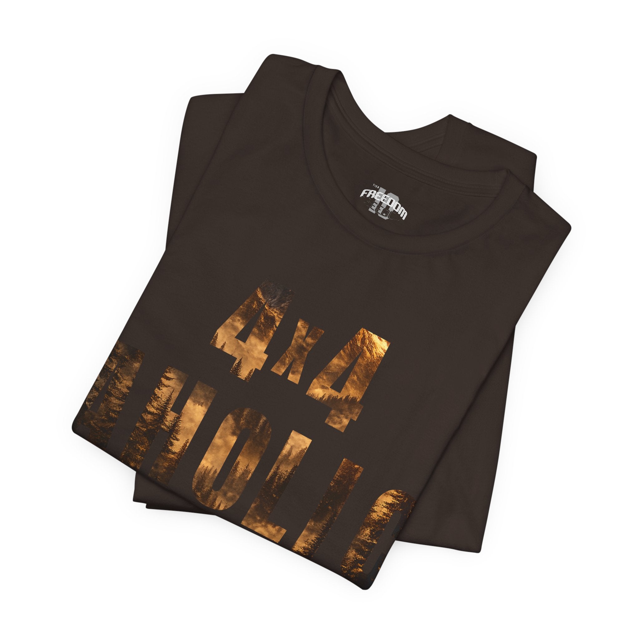 4x4 Aholic Tee — Off‑Road 4x4 Enthusiast Graphic T-Shirt