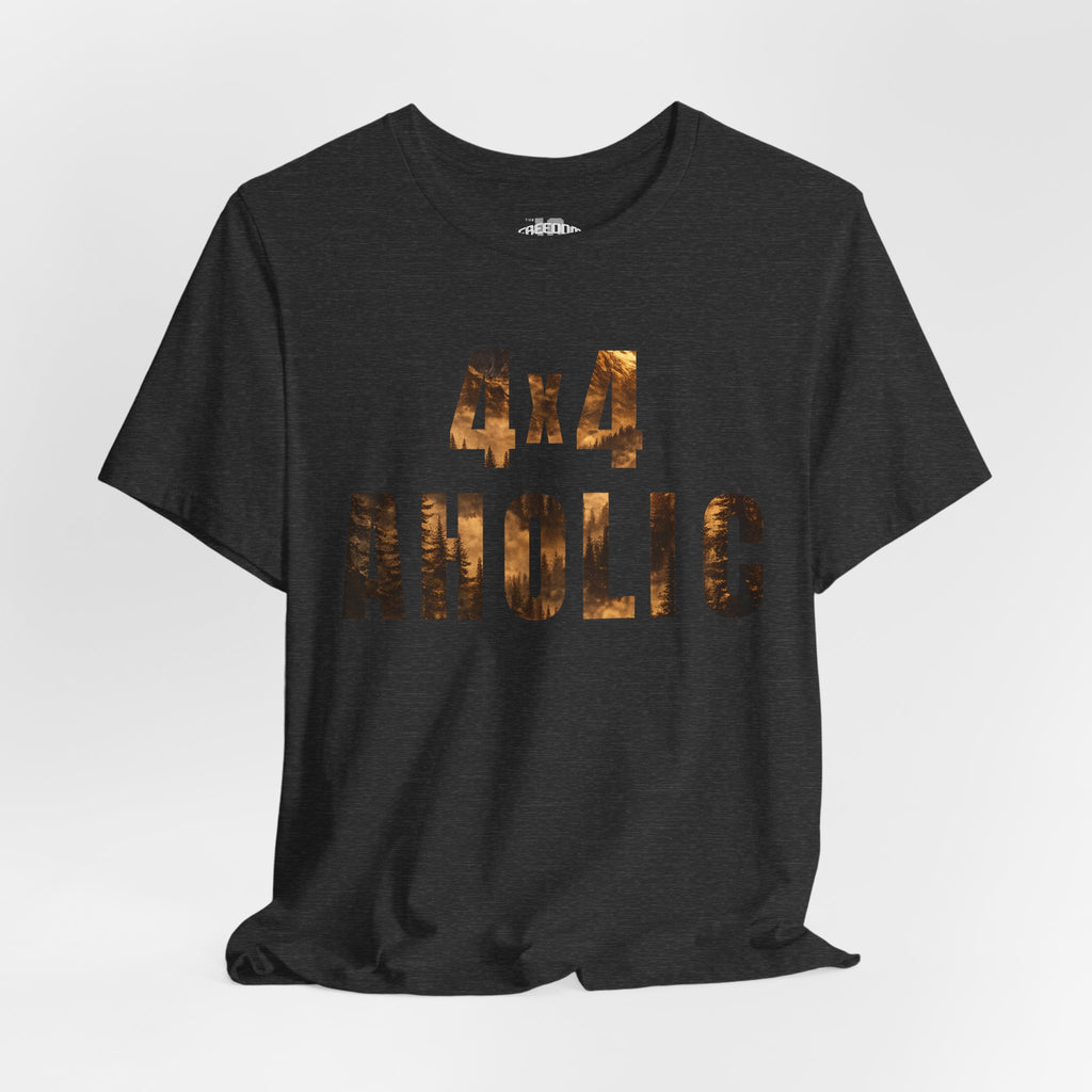 4x4 Aholic Tee — Off‑Road 4x4 Enthusiast Graphic T-Shirt