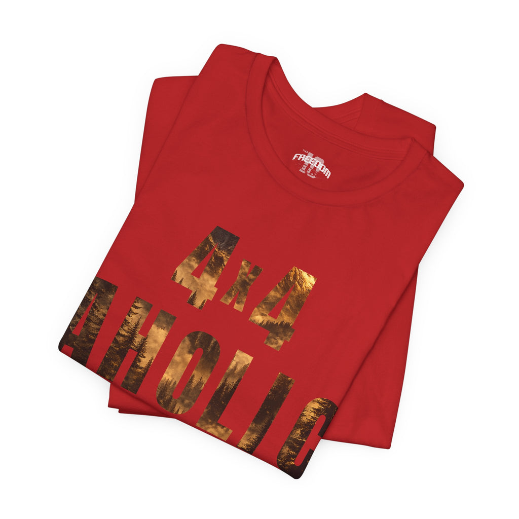 4x4 Aholic Tee — Off‑Road 4x4 Enthusiast Graphic T-Shirt
