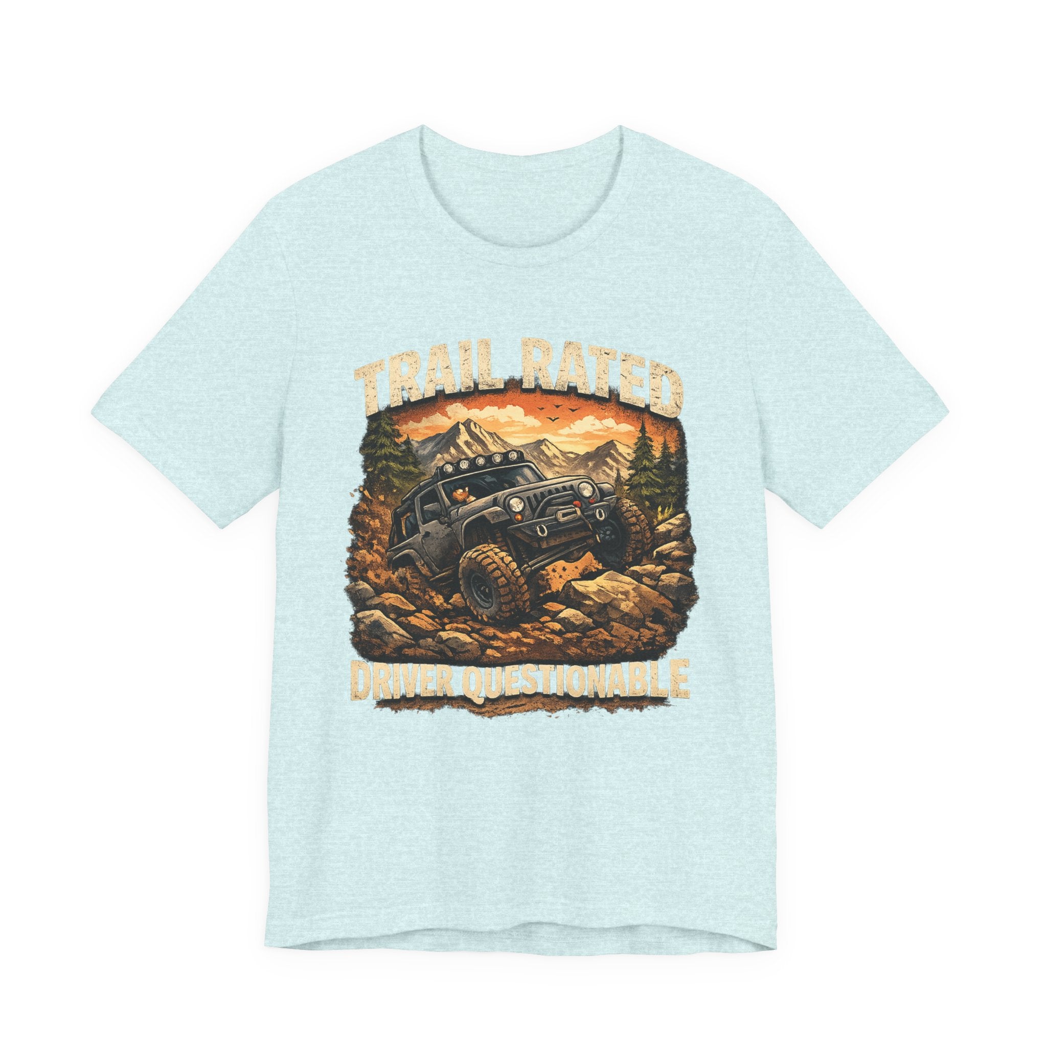 Trail Rated T-Shirt — Off-Road Adventure Graphic Tee