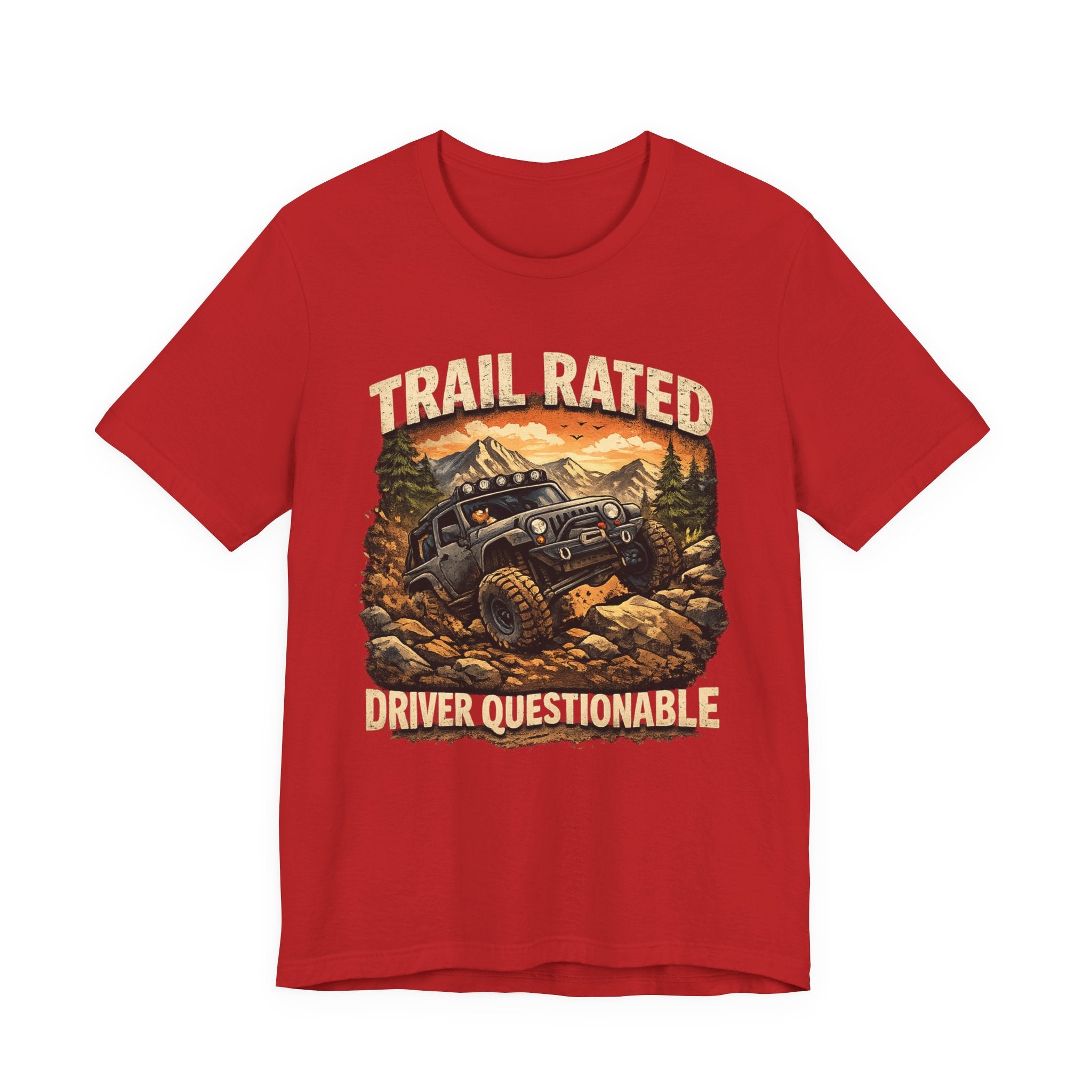 Trail Rated T-Shirt — Off-Road Adventure Graphic Tee