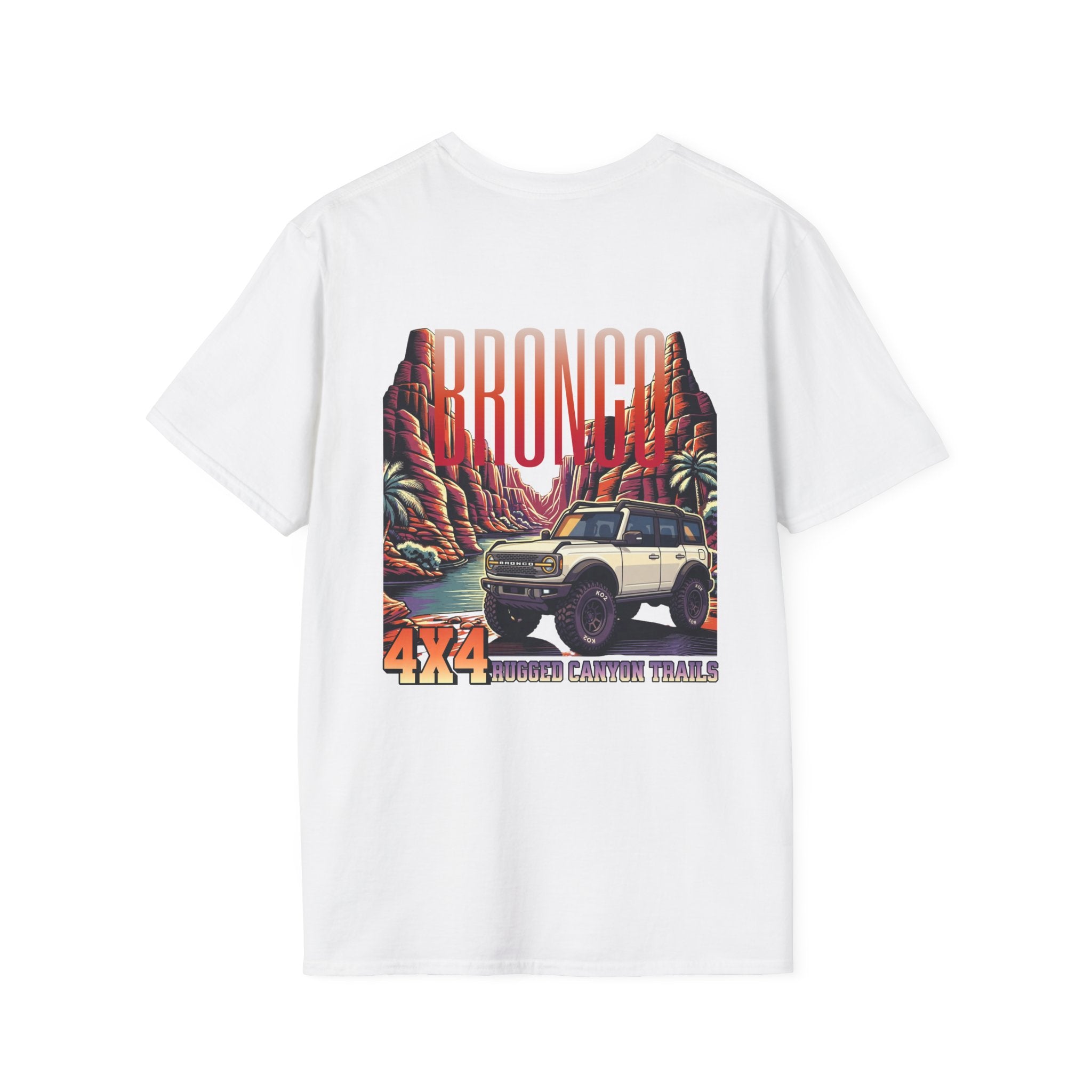 Bronco 4x4 T-Shirt — Outdoor Travel Graphic Tee