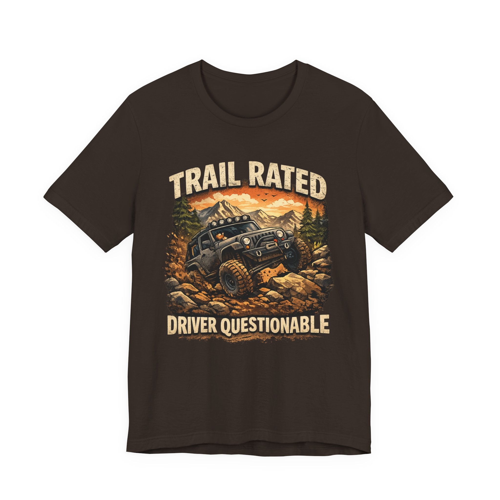 Trail Rated T-Shirt — Off-Road Adventure Graphic Tee