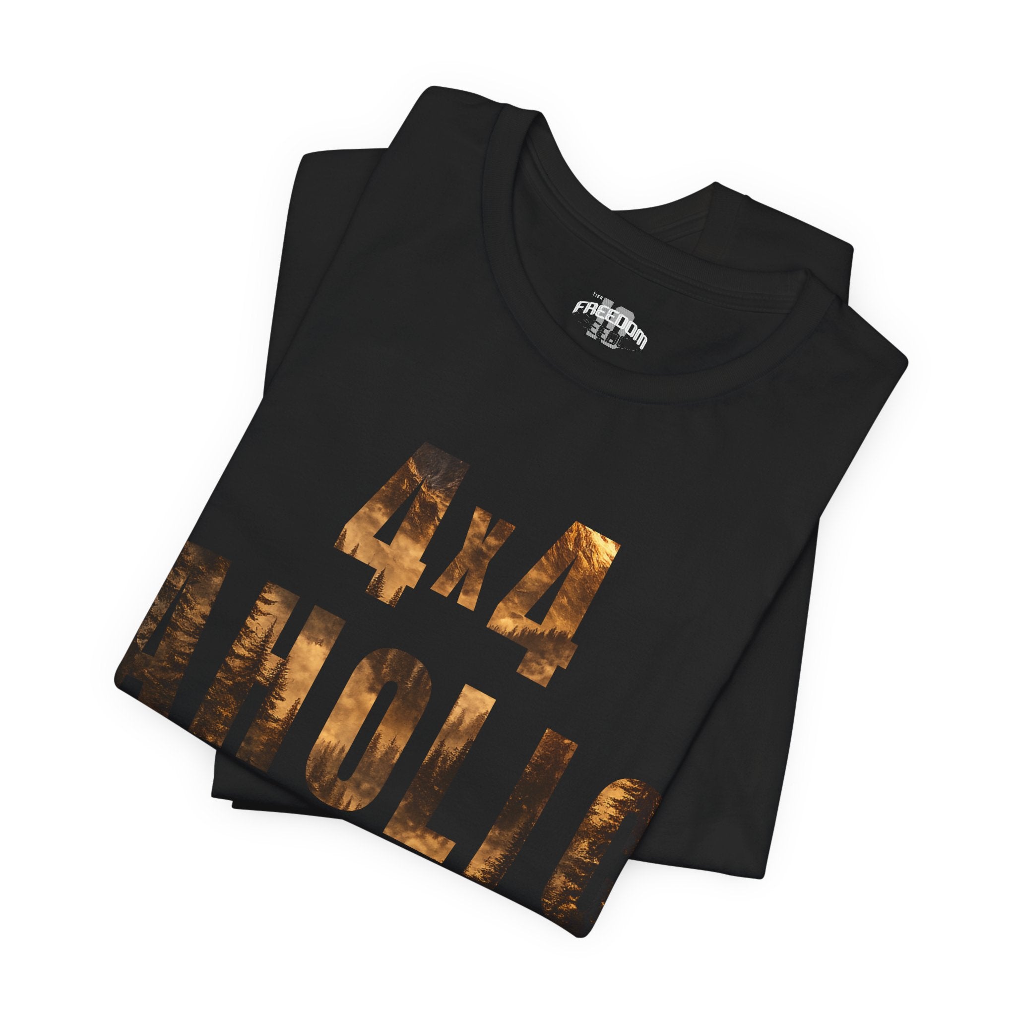 4x4 Aholic Tee — Off‑Road 4x4 Enthusiast Graphic T-Shirt