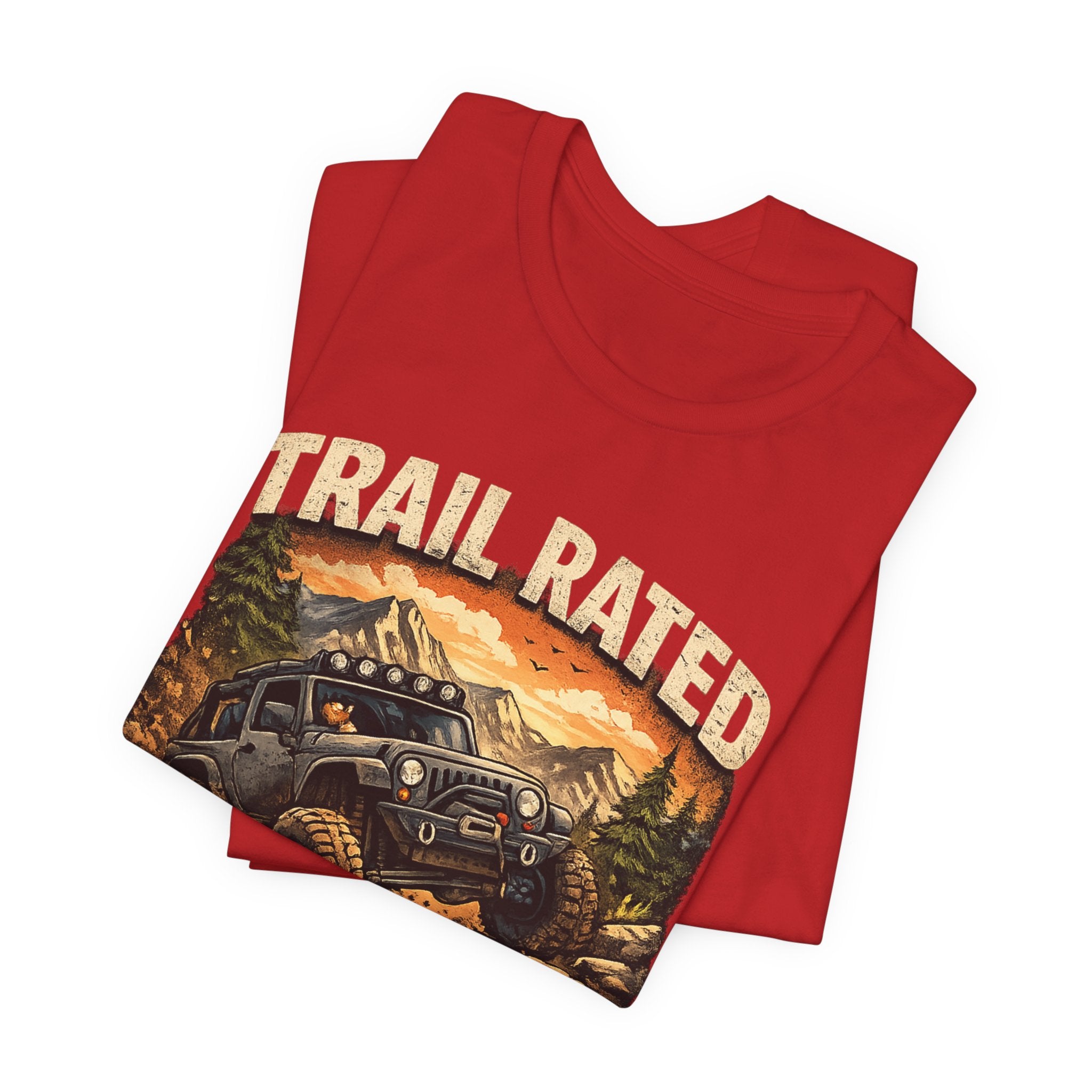 Trail Rated T-Shirt — Off-Road Adventure Graphic Tee