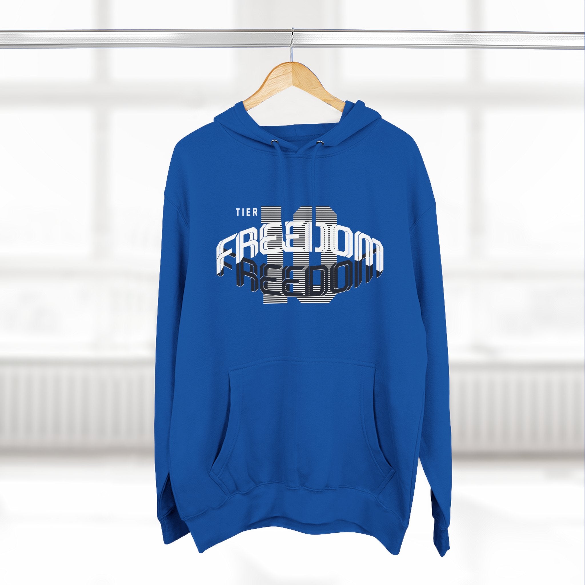 Extreme Offroad Hoodie — "Financially Unstable" Graphic Fleece Pullover