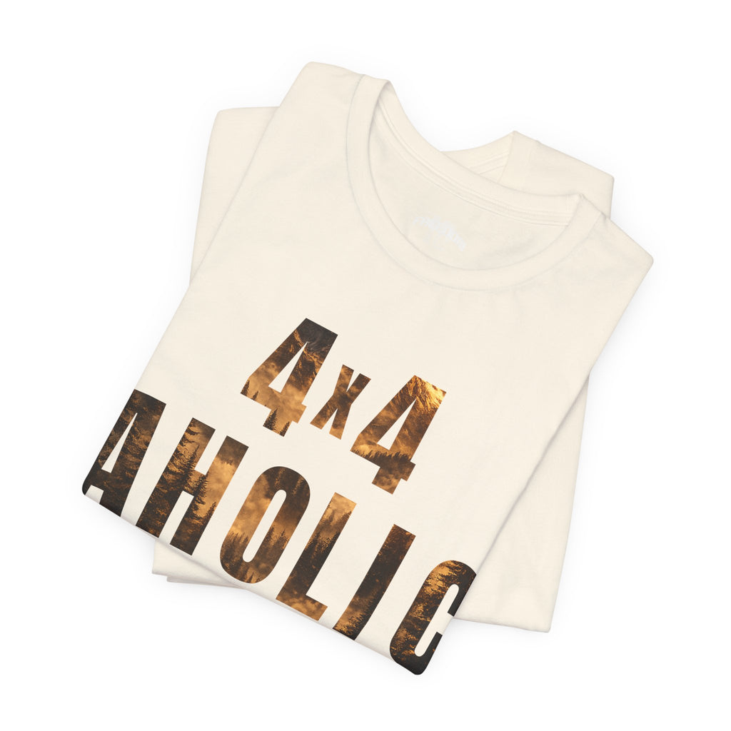 4x4 Aholic Tee — Off‑Road 4x4 Enthusiast Graphic T-Shirt