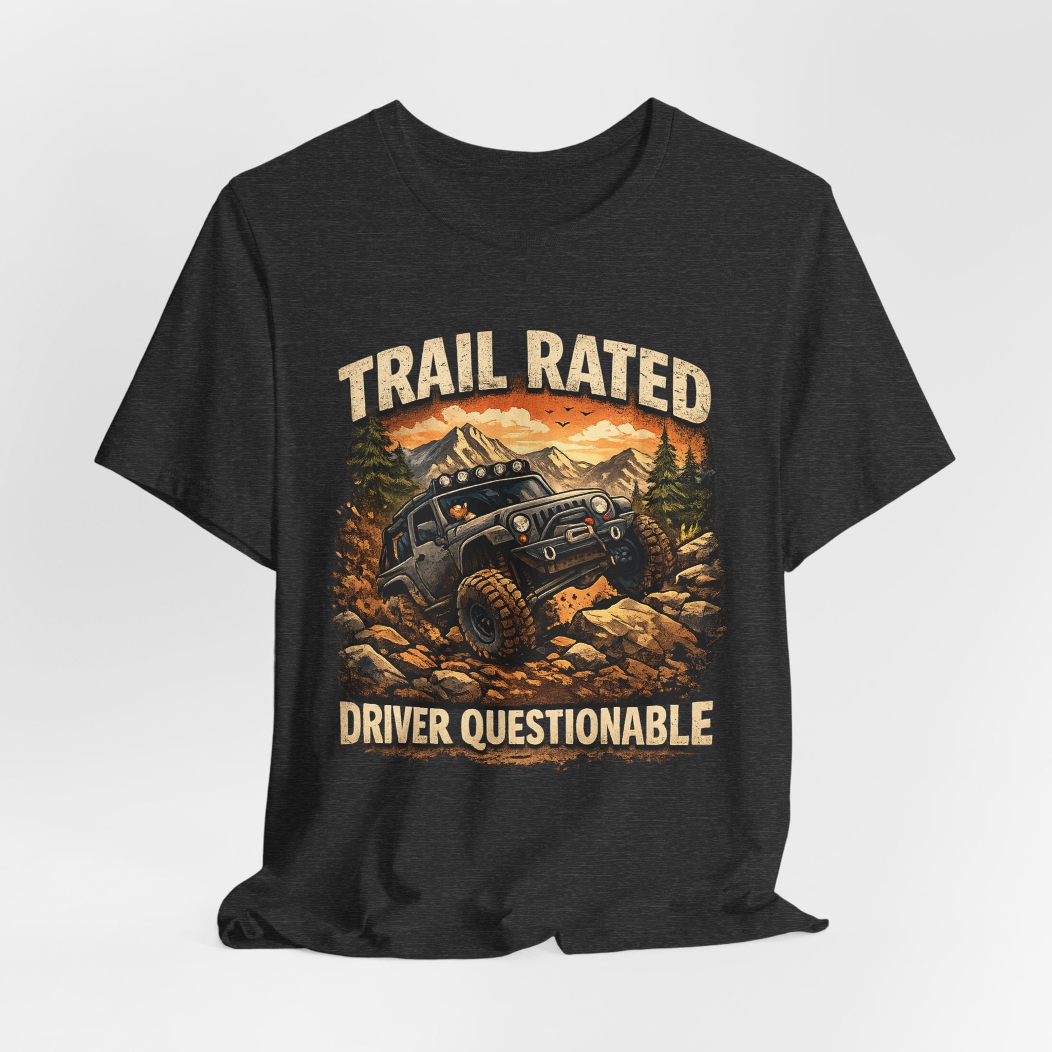 Trail Rated T-Shirt — Off-Road Adventure Graphic Tee