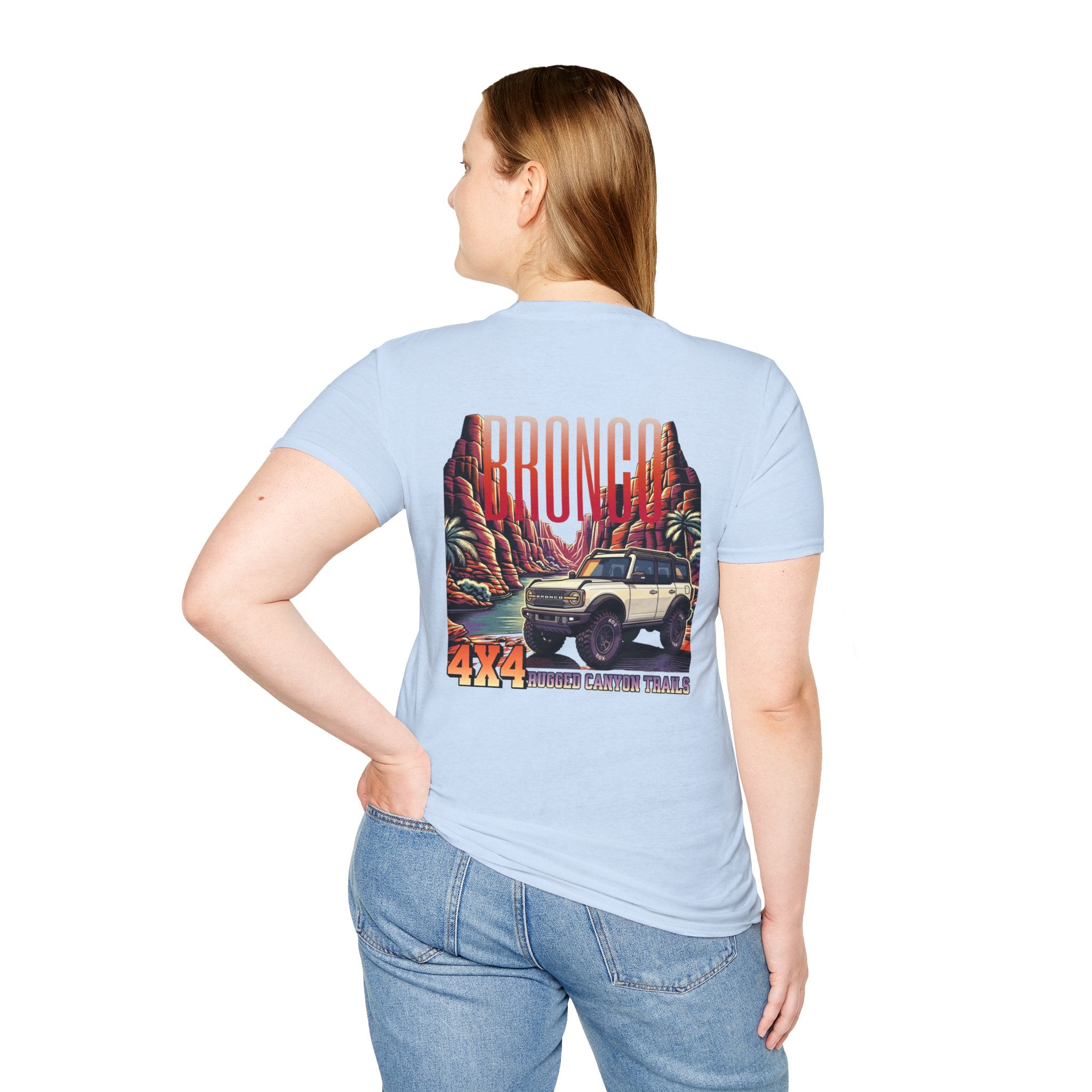 Bronco 4x4 T-Shirt — Outdoor Travel Graphic Tee