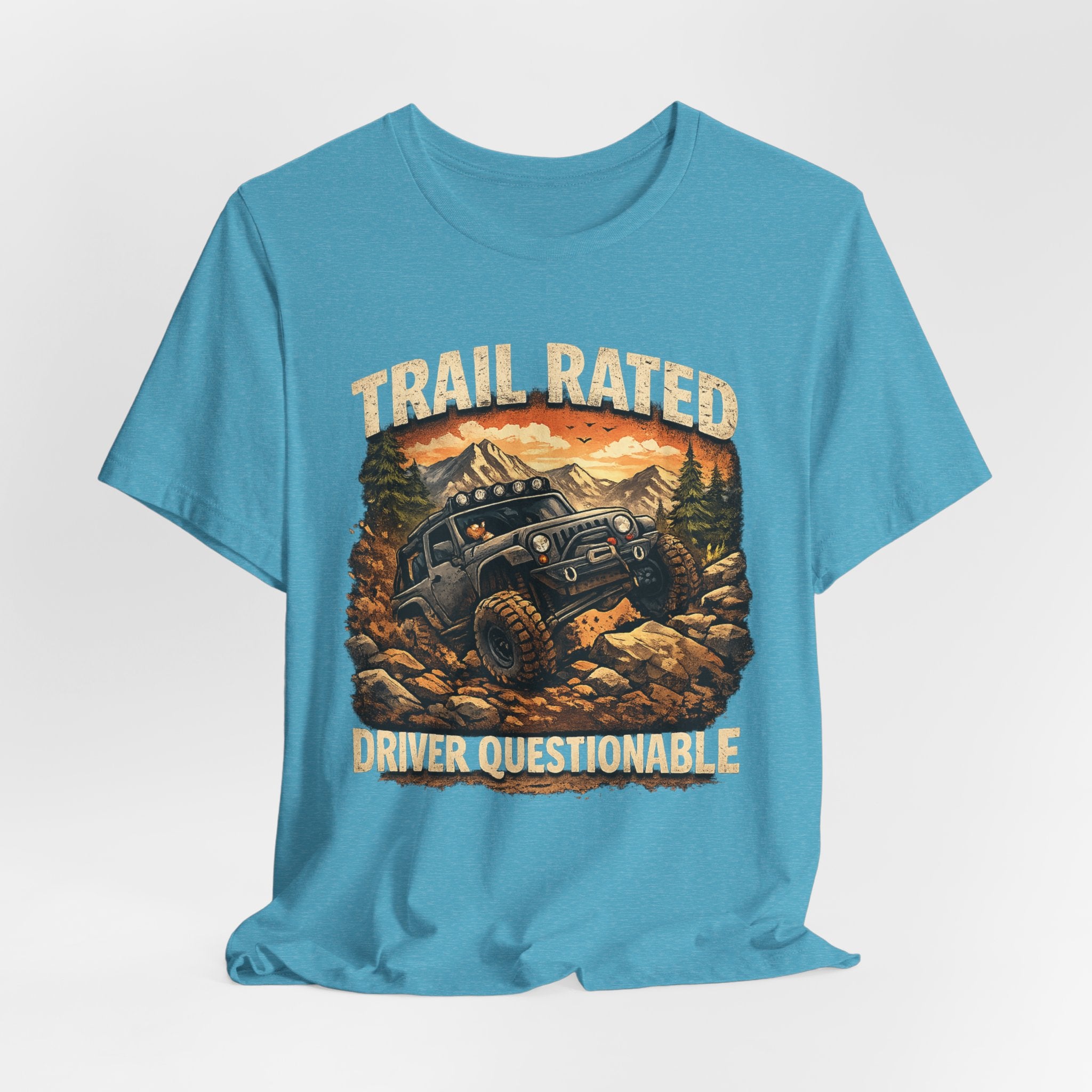Trail Rated T-Shirt — Off-Road Adventure Graphic Tee