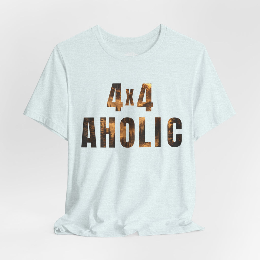 4x4 Aholic Tee — Off‑Road 4x4 Enthusiast Graphic T-Shirt