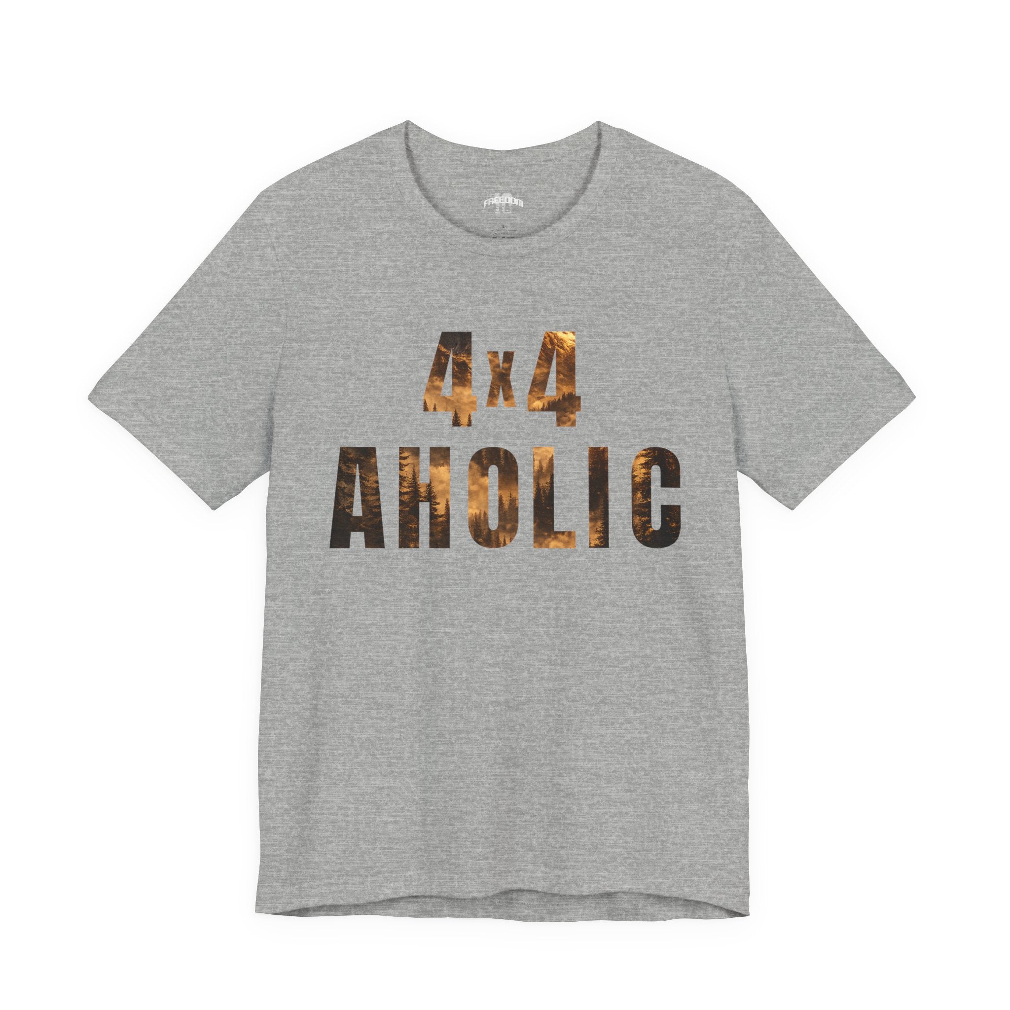4x4 Aholic Tee — Off‑Road 4x4 Enthusiast Graphic T-Shirt