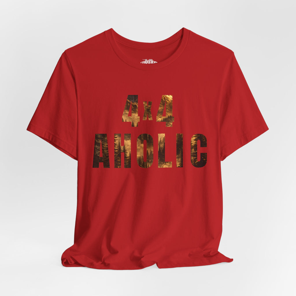 4x4 Aholic Tee — Off‑Road 4x4 Enthusiast Graphic T-Shirt