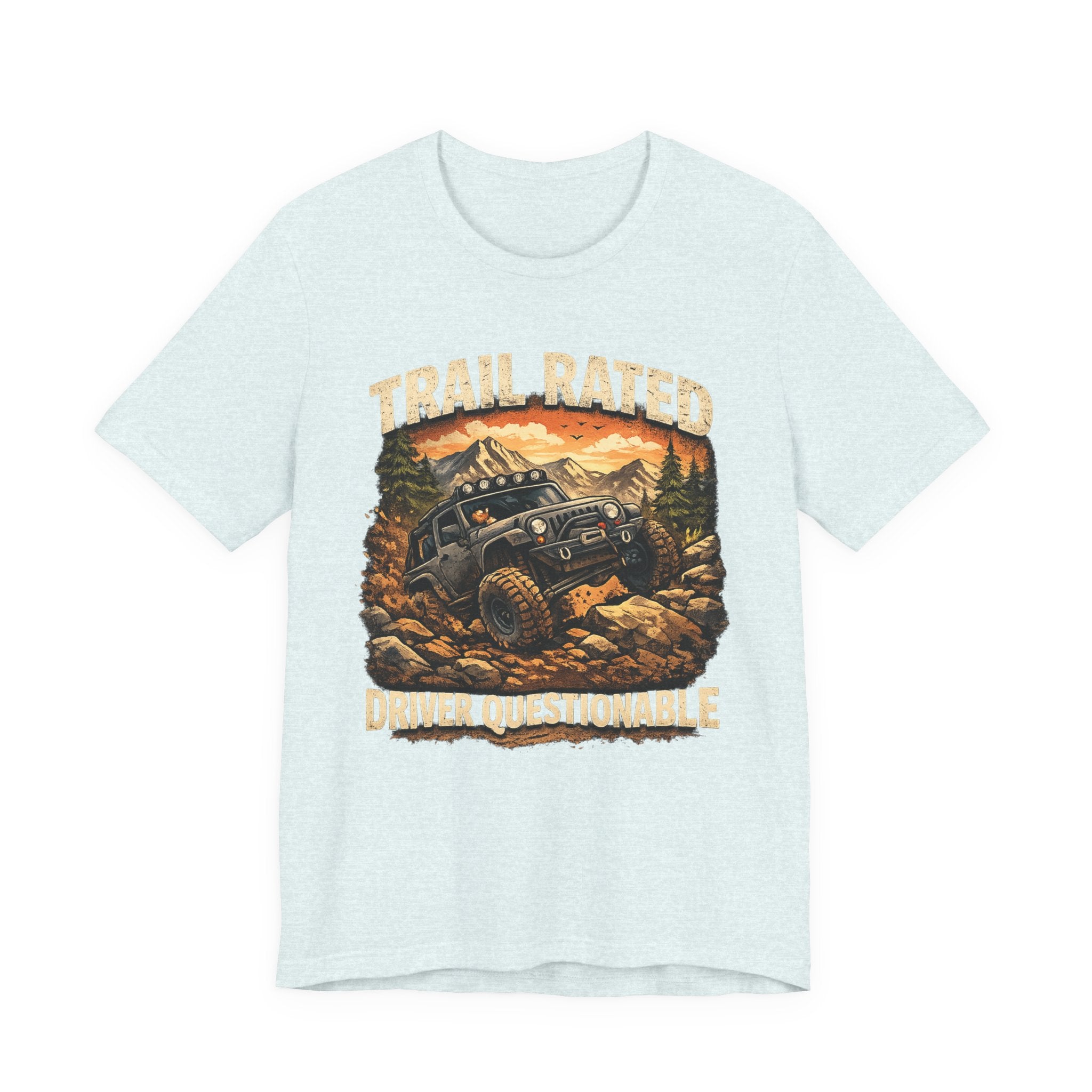 Trail Rated T-Shirt — Off-Road Adventure Graphic Tee