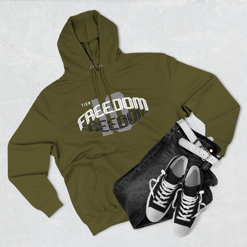 Extreme Offroad Hoodie — "Financially Unstable" Graphic Fleece Pullover