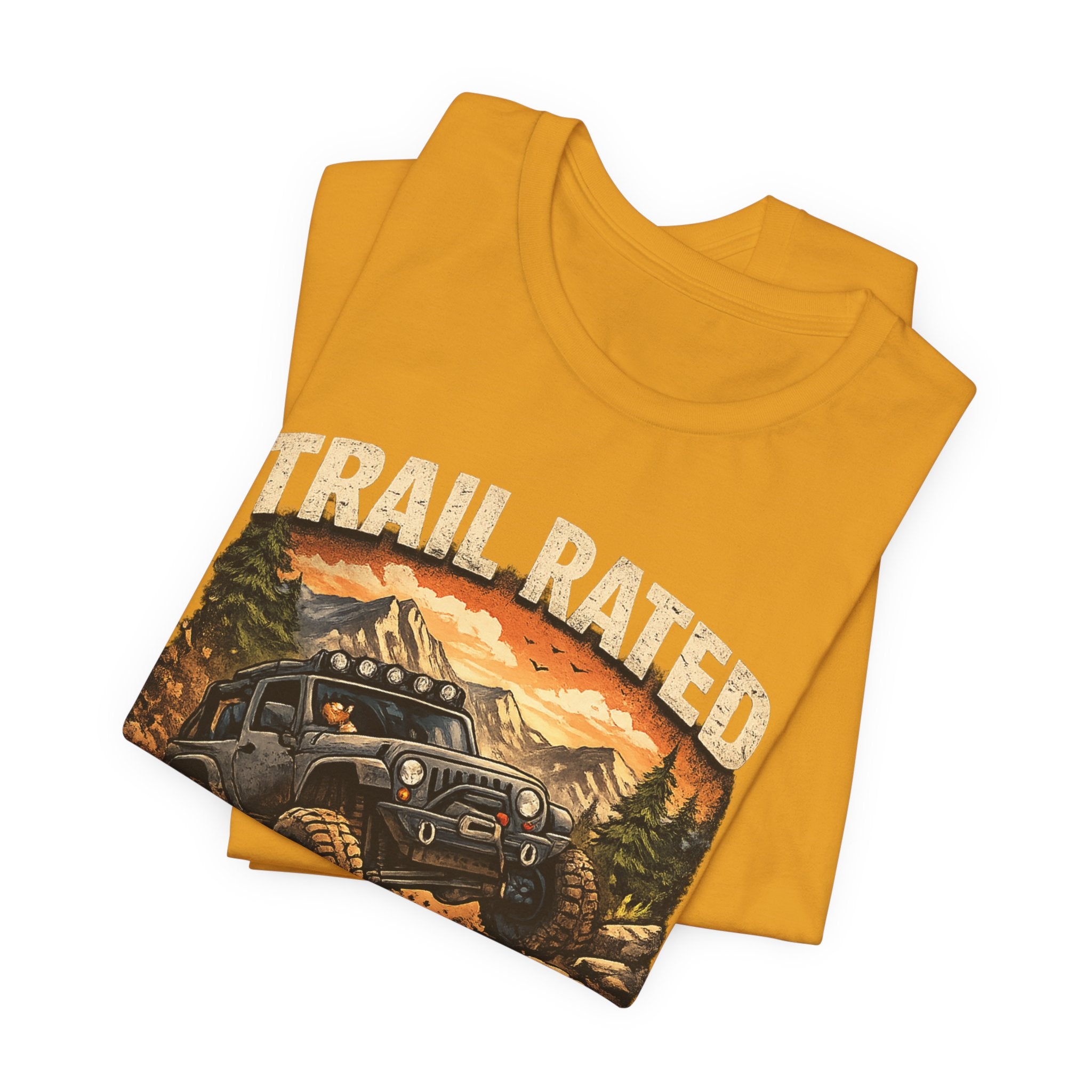 Trail Rated T-Shirt — Off-Road Adventure Graphic Tee