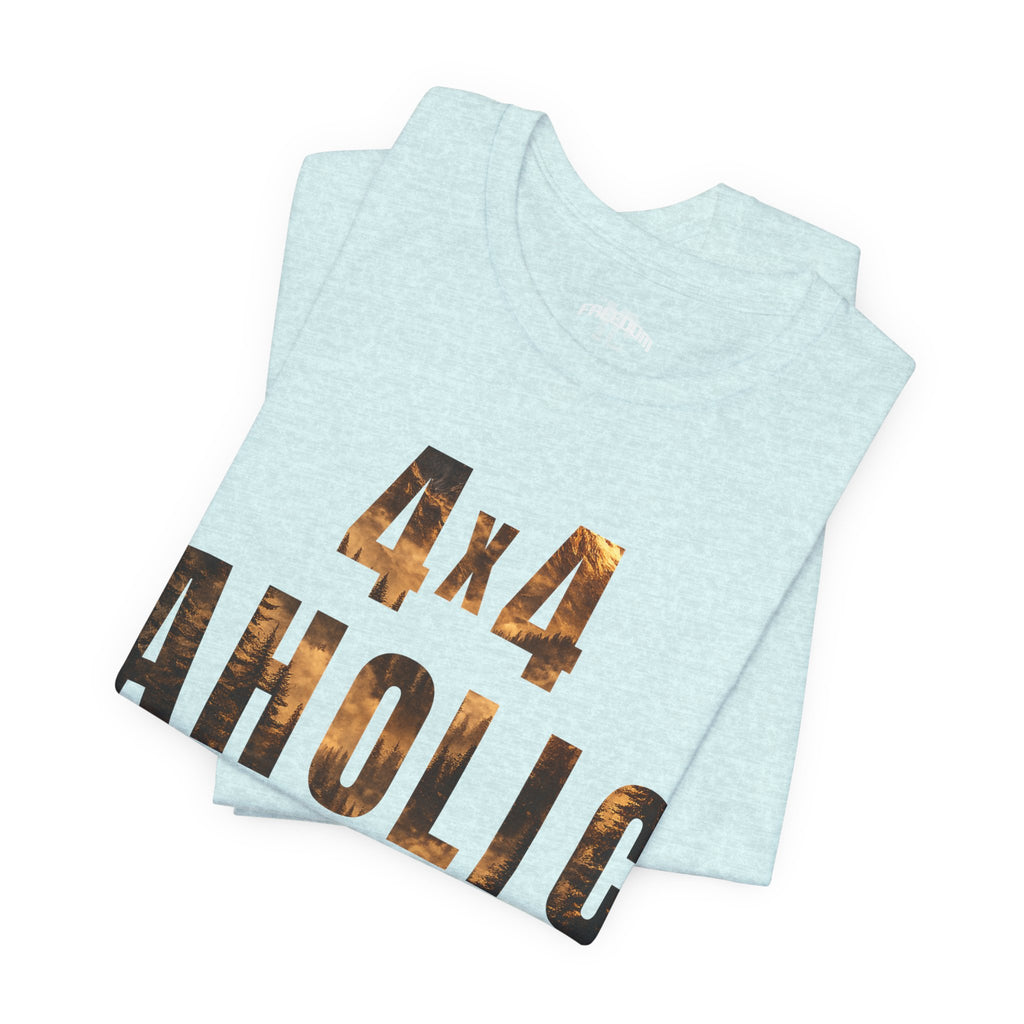 4x4 Aholic Tee — Off‑Road 4x4 Enthusiast Graphic T-Shirt