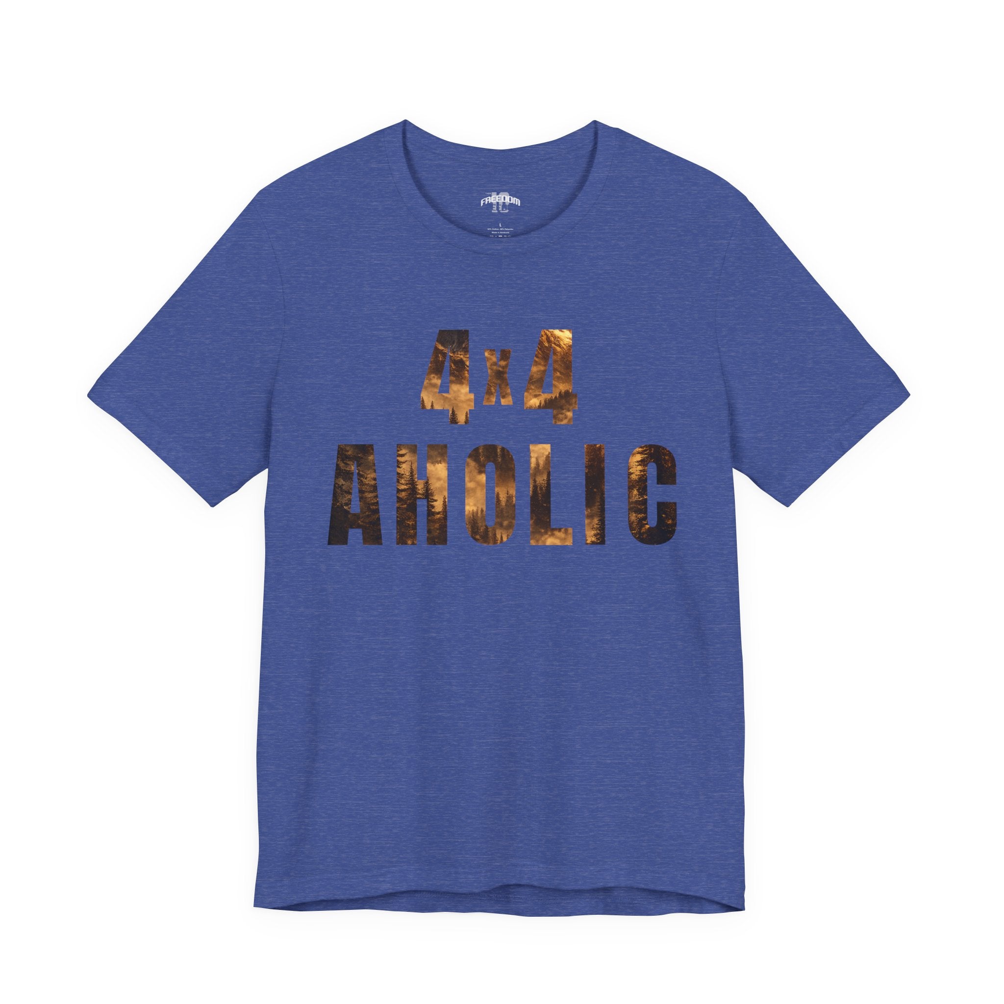 4x4 Aholic Tee — Off‑Road 4x4 Enthusiast Graphic T-Shirt