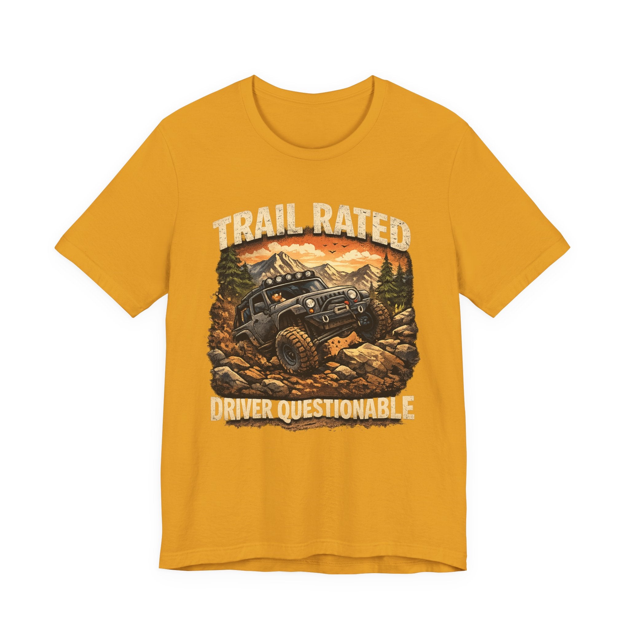 Trail Rated T-Shirt — Off-Road Adventure Graphic Tee