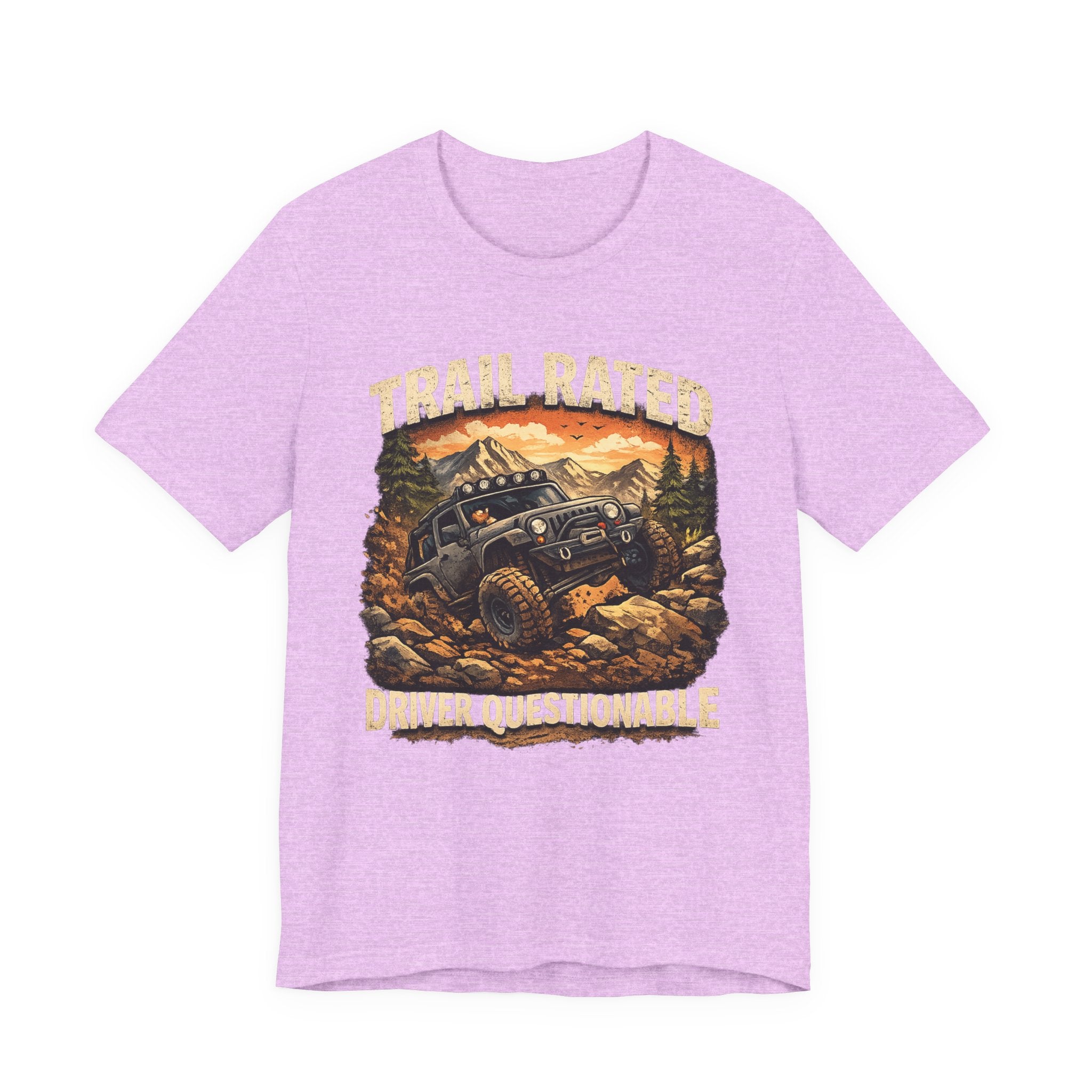 Trail Rated T-Shirt — Off-Road Adventure Graphic Tee