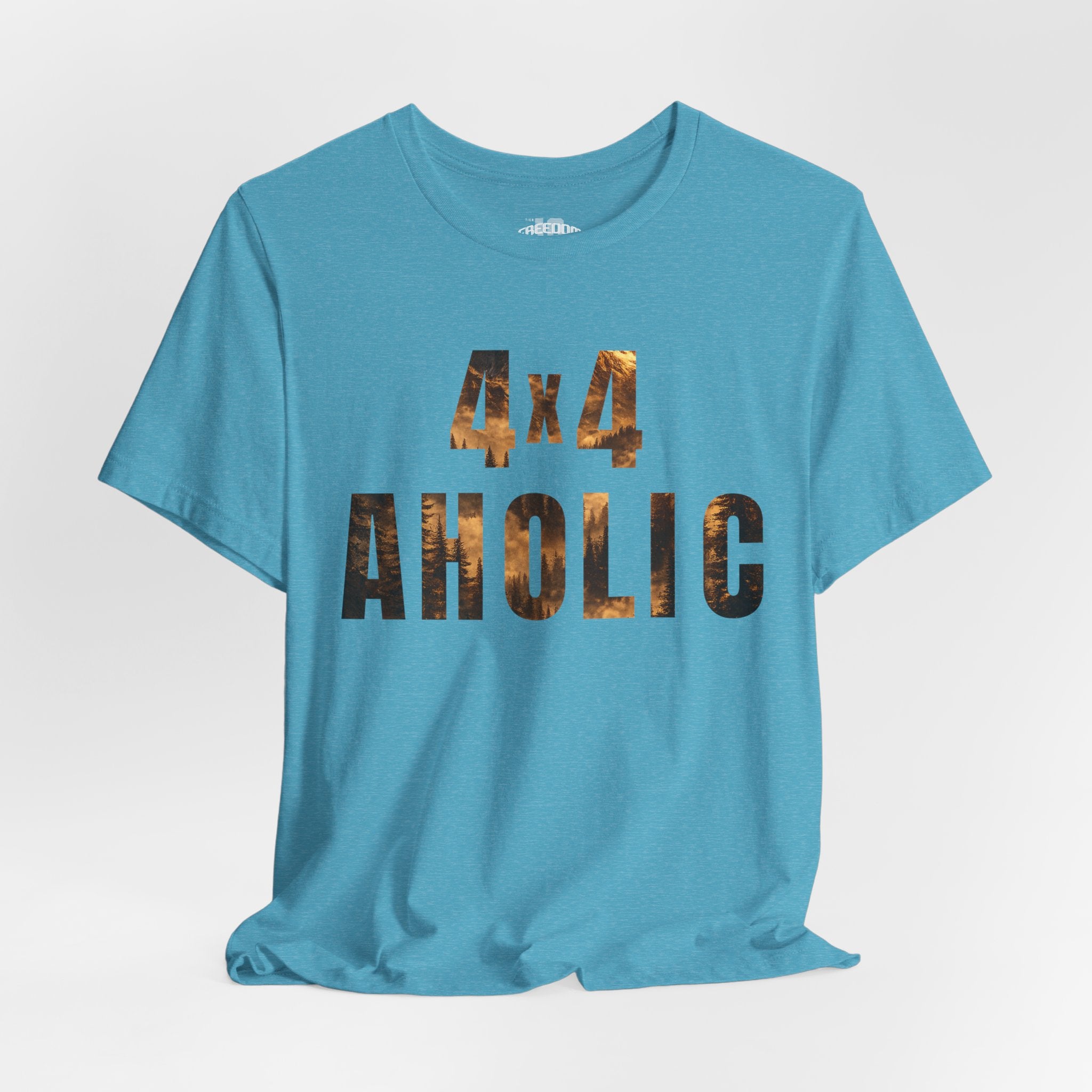 4x4 Aholic Tee — Off‑Road 4x4 Enthusiast Graphic T-Shirt
